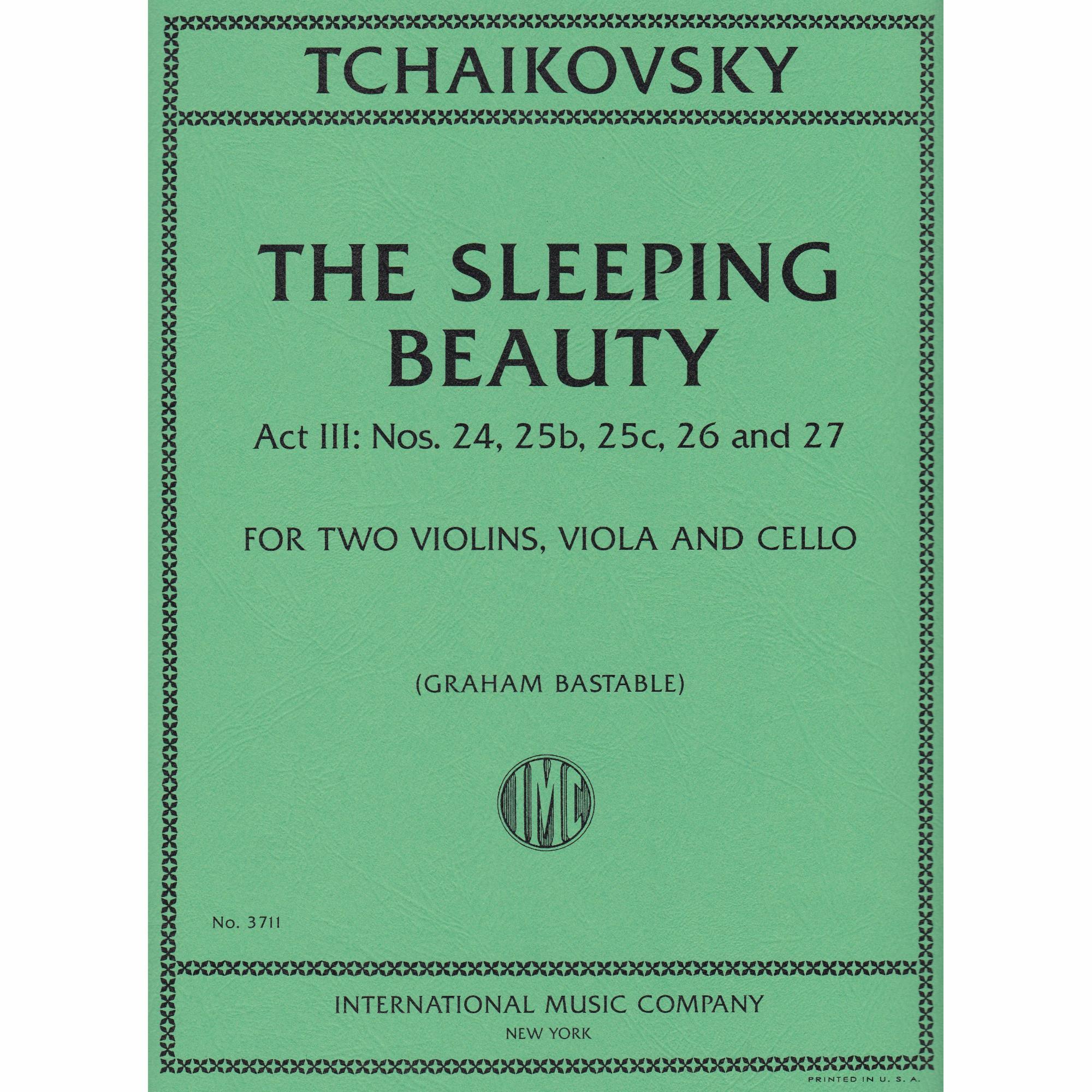 Selections from Act III of The Sleeping Beauty for String Quartet