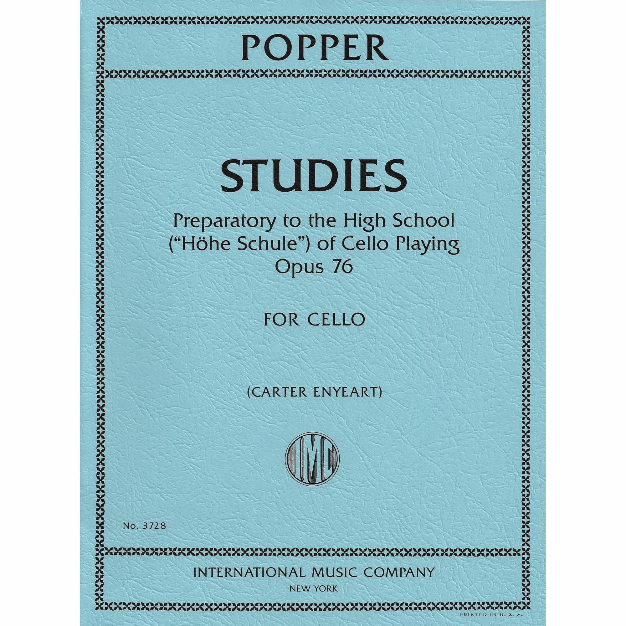 Popper -- Preparatory Studies, Op. 76 for Cello