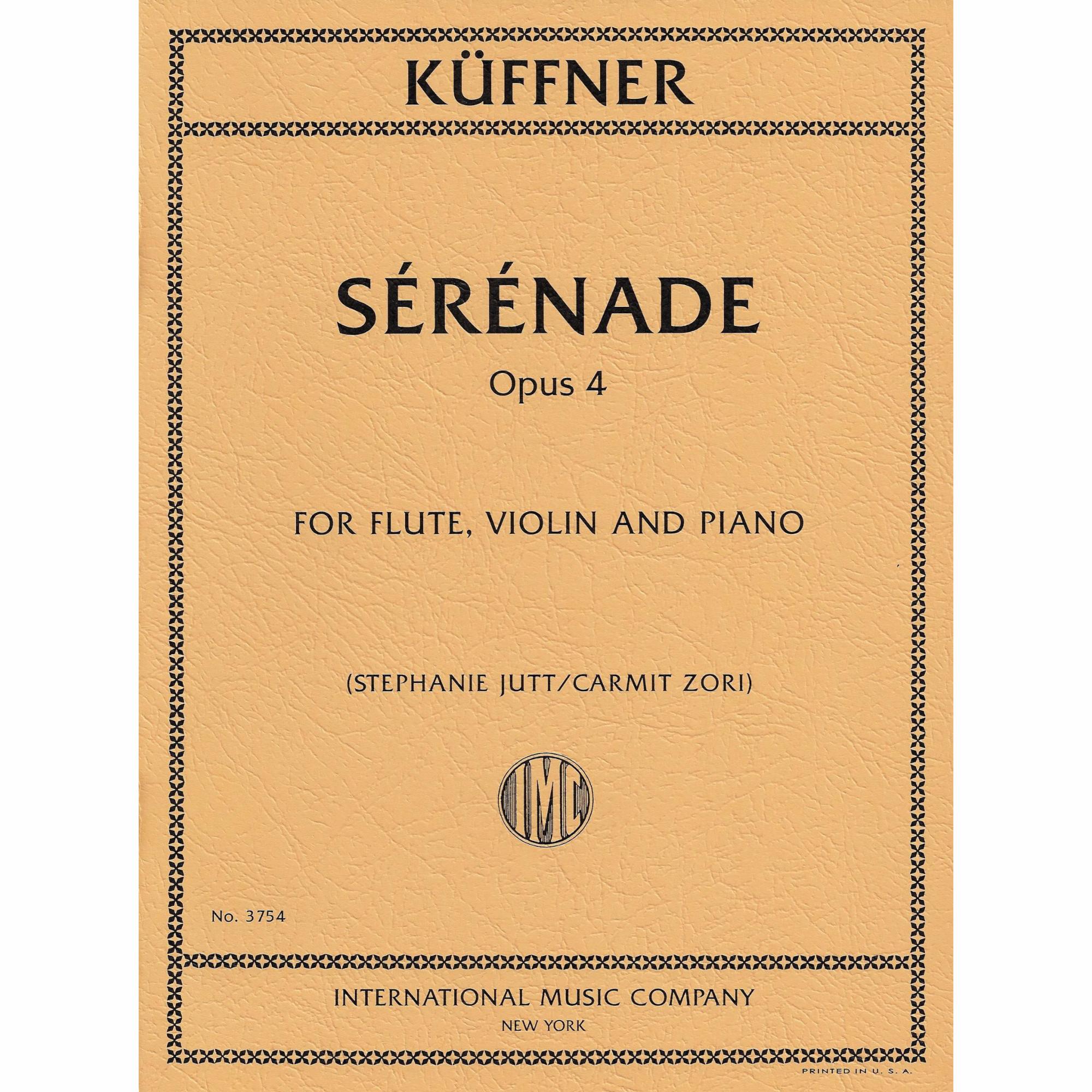 Kuffner -- Serenade, Op. 4 for Flute, Violin, and Piano