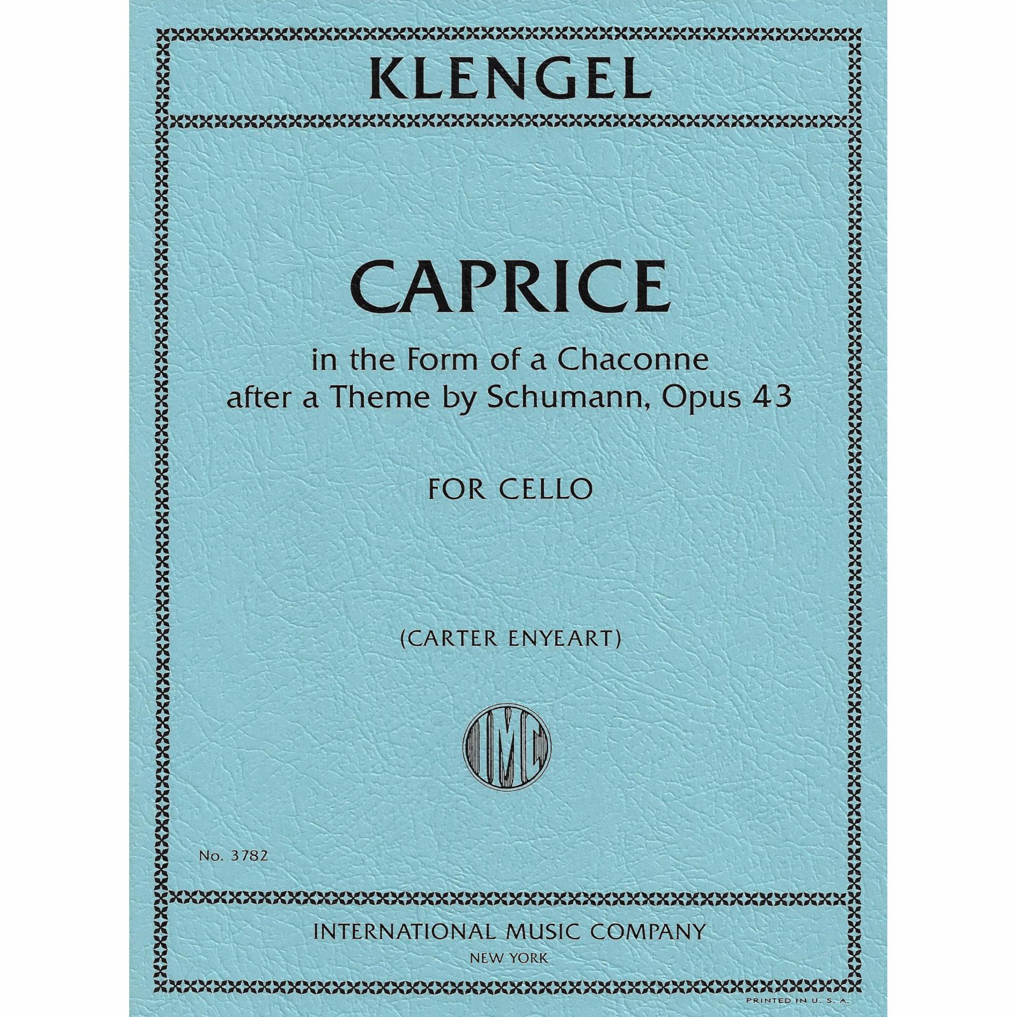 Klengel -- Caprice, Op. 43 for Solo Cello