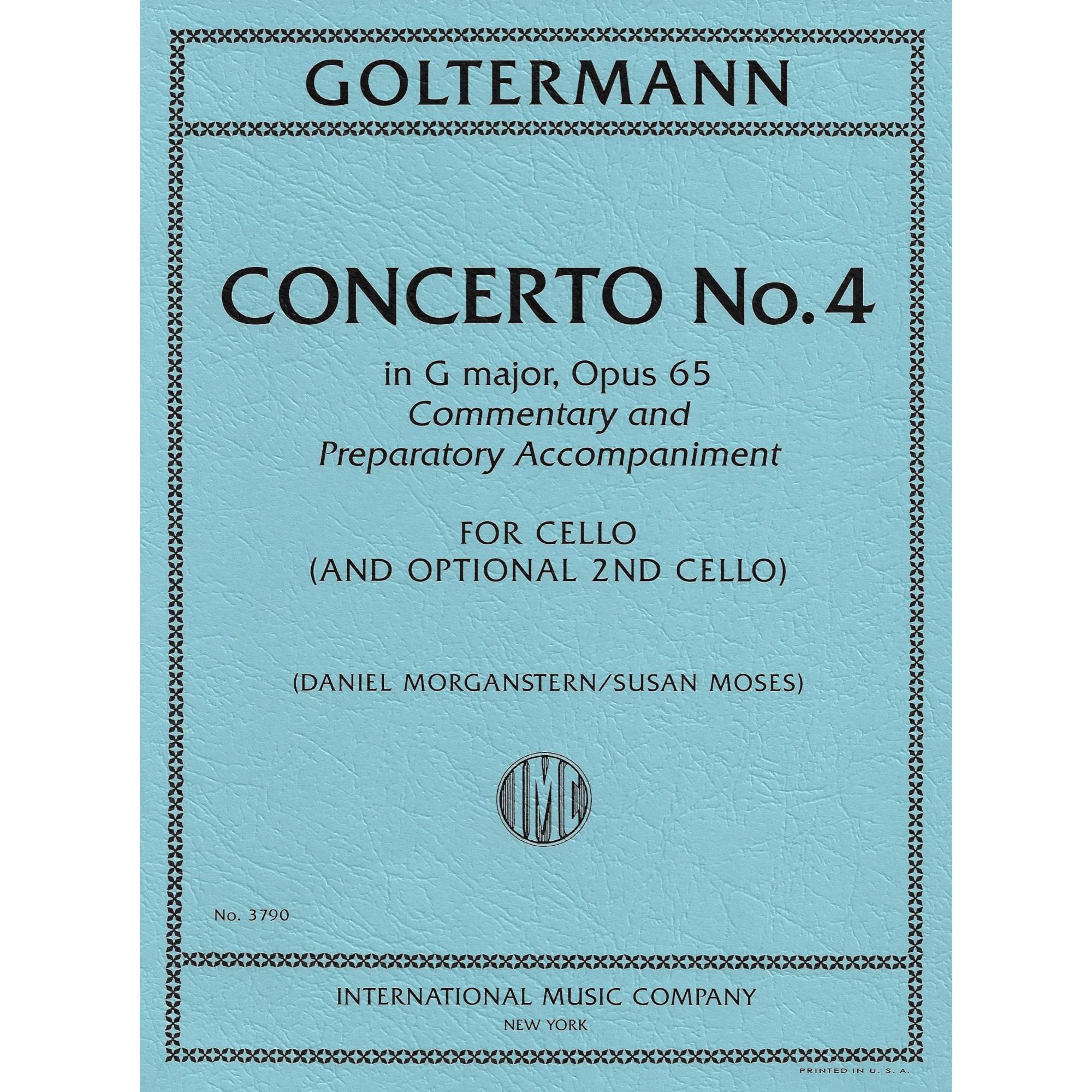 Goltermann -- Concerto No. 4 in G Major, Op. 65 for Two Cellos