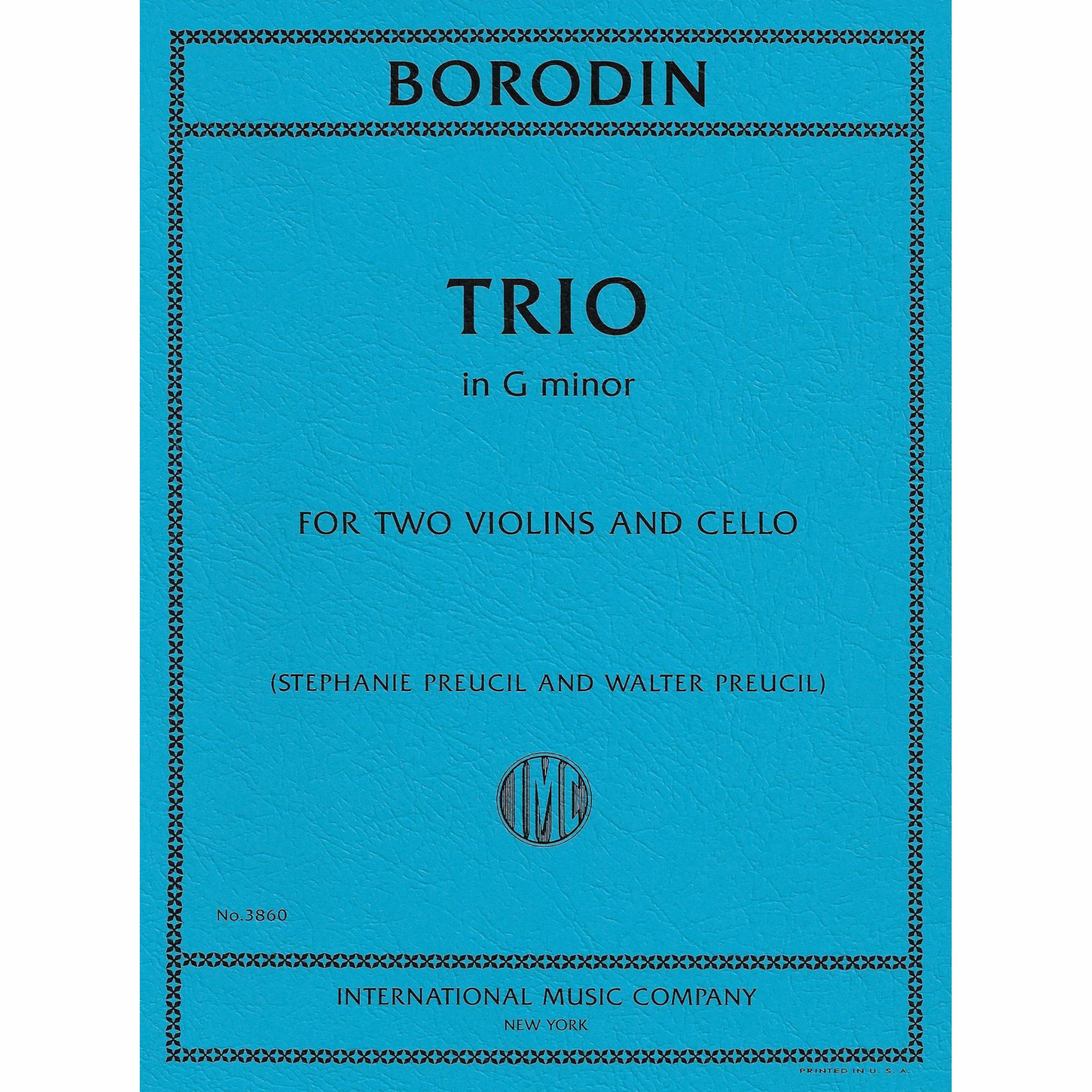 Borodin -- Trio in G Minor for Two Violins and Cello