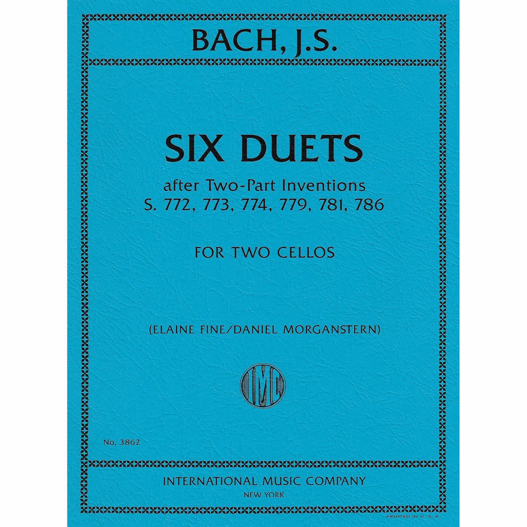 Bach -- Six Duets, after Two-Part Inventions for Two Cellos