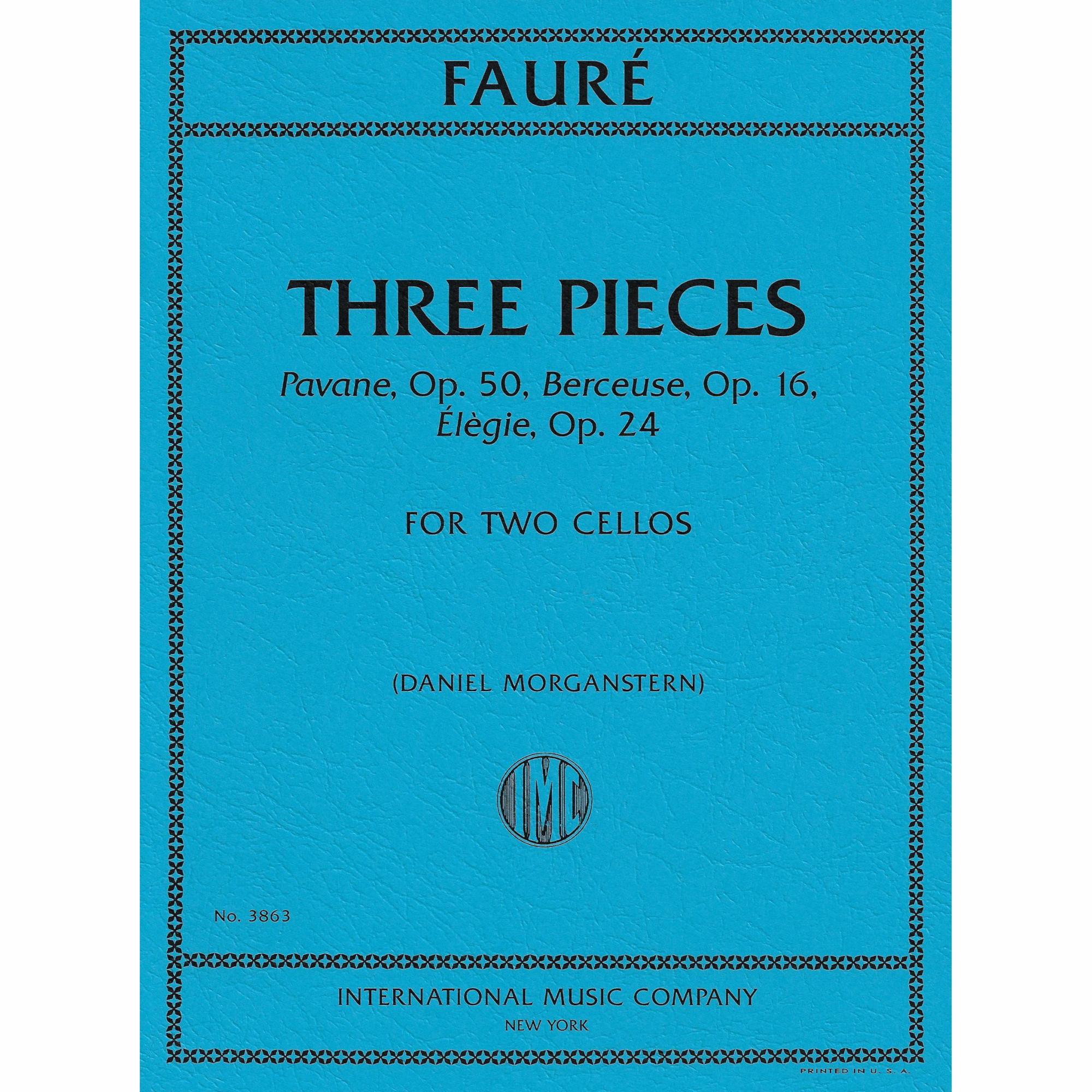 Faure -- Three Pieces for Two Cellos