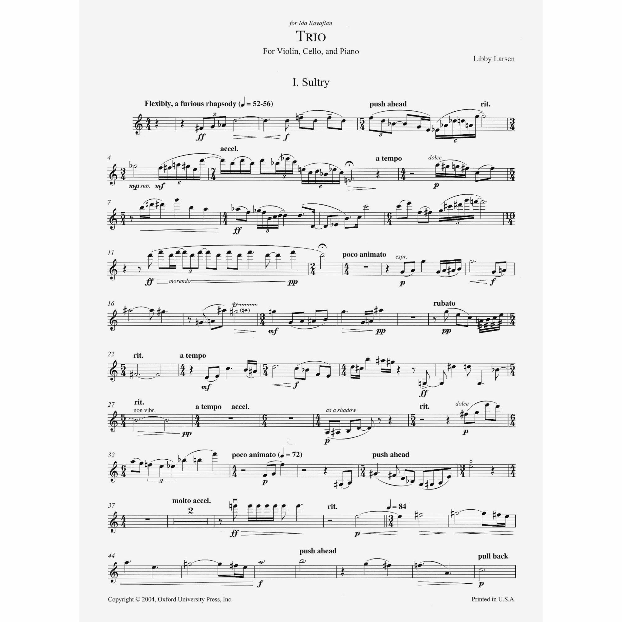 Sample: Violin (Pg. 2)