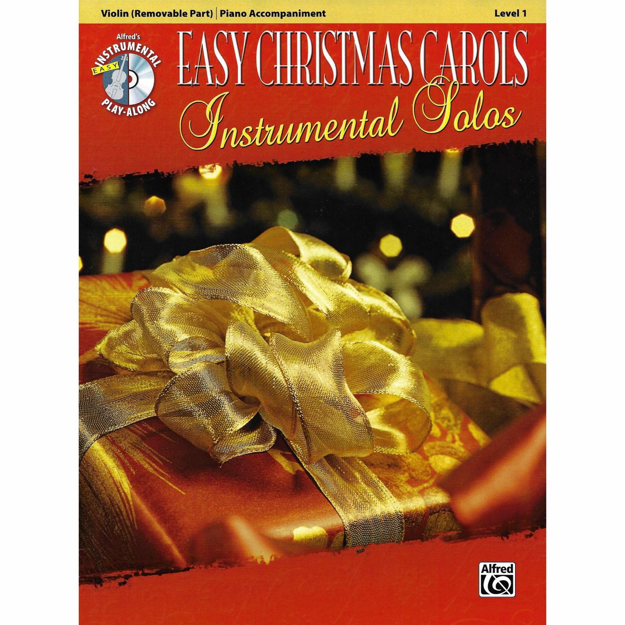 Easy Christmas Carols for Violin, Viola, or Cello and Piano