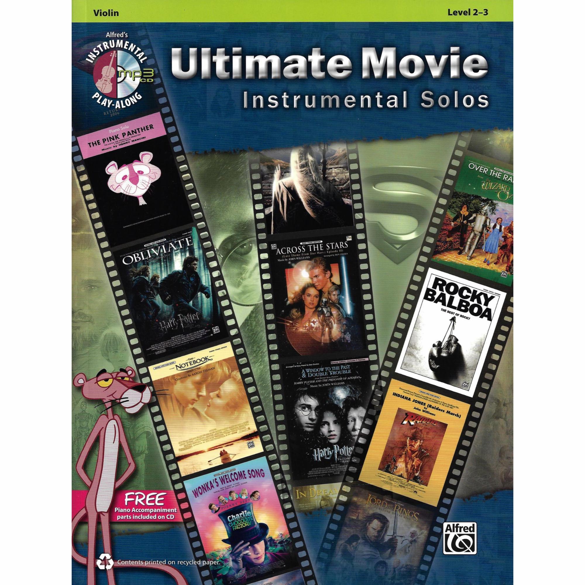 Ultimate Movie Solos for Violin, Viola, or Cello