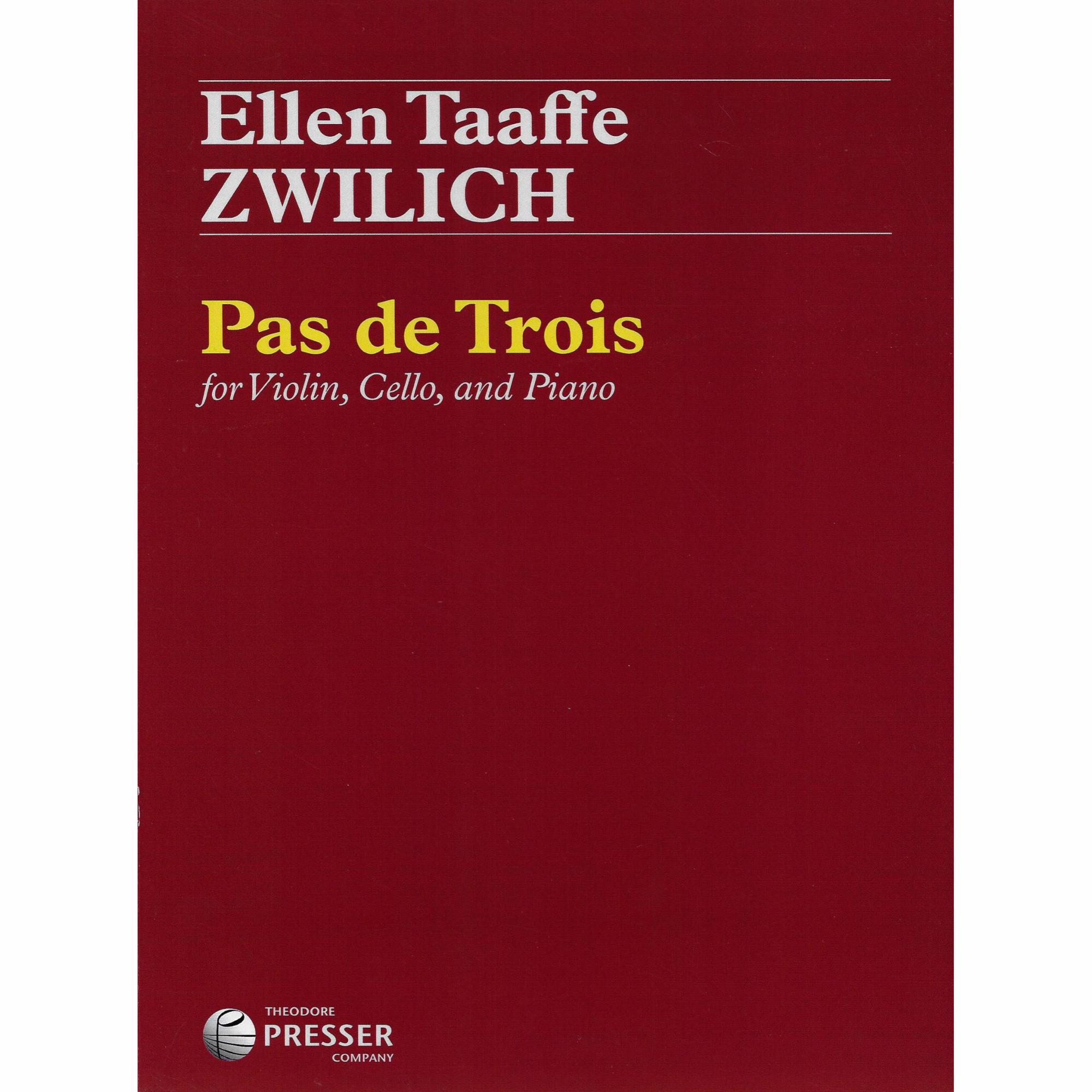 Zwilich -- Pas de Trois for Piano Trio