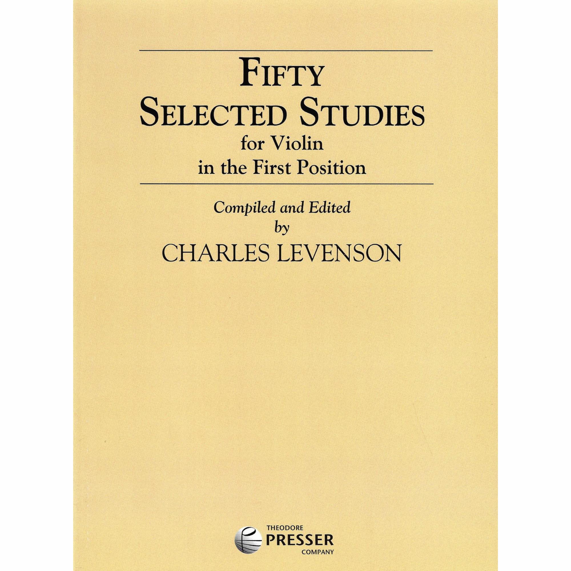 Fifty Selected Studies for Violin