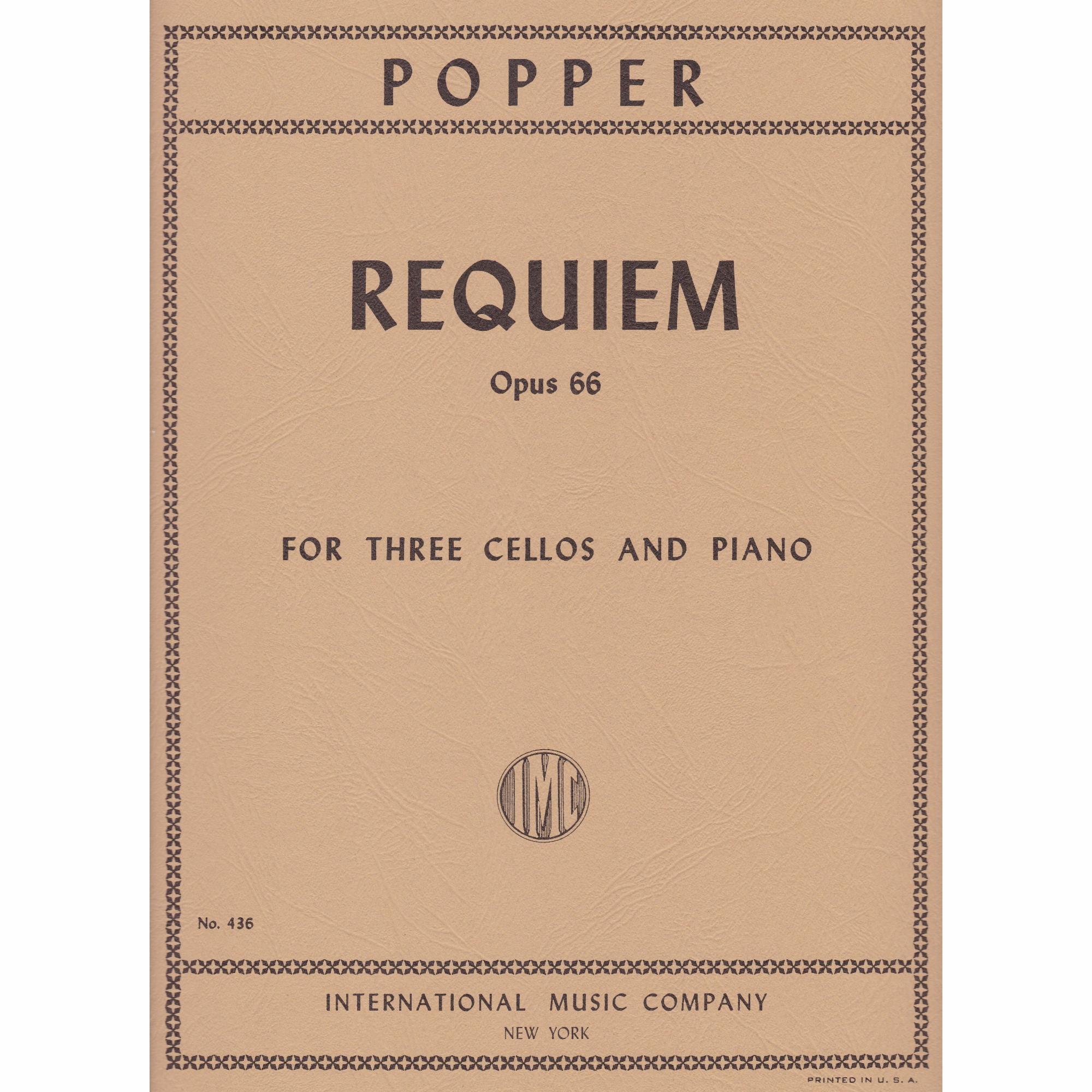 Requiem for Three Cellos and Piano, Op. 66