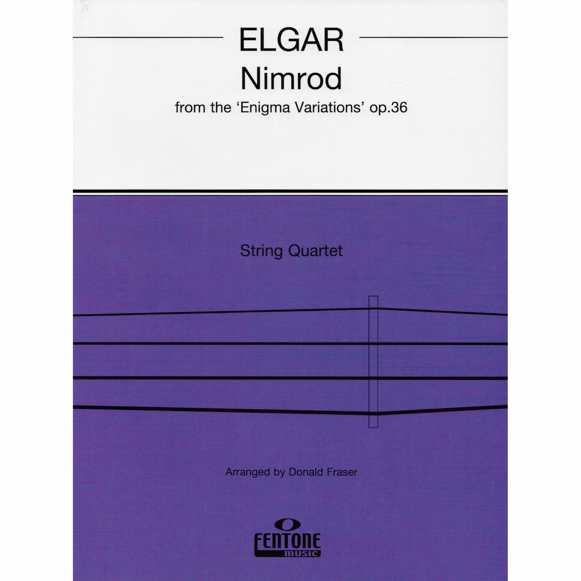 Elgar -- Nimrod, from Enigma Variations, Op. 36 for String Quartet