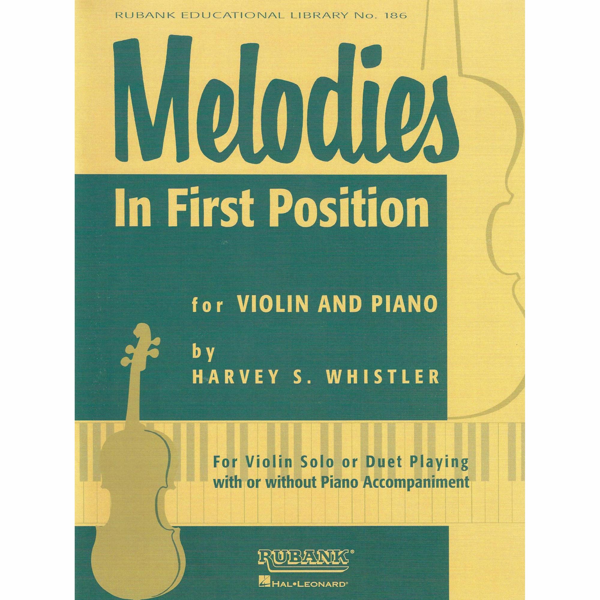 Melodies in First Position for Violin and Piano