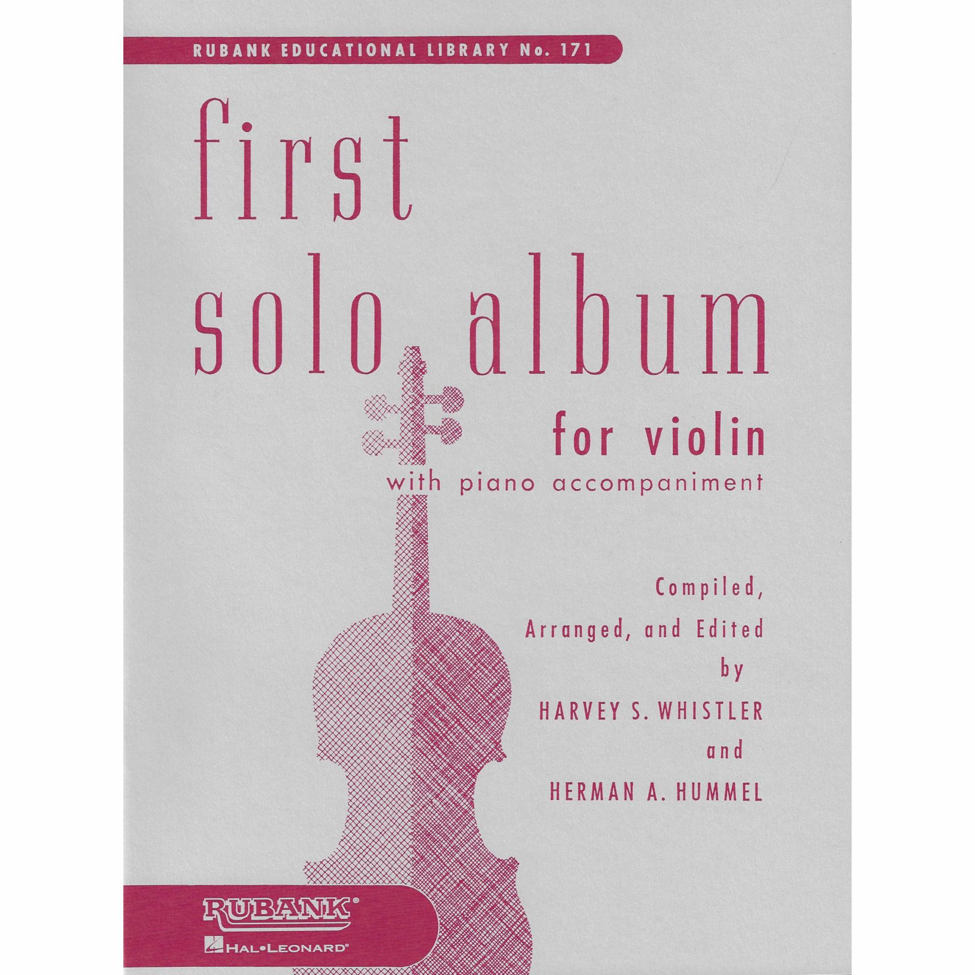 First Solo Album for Violin and Piano