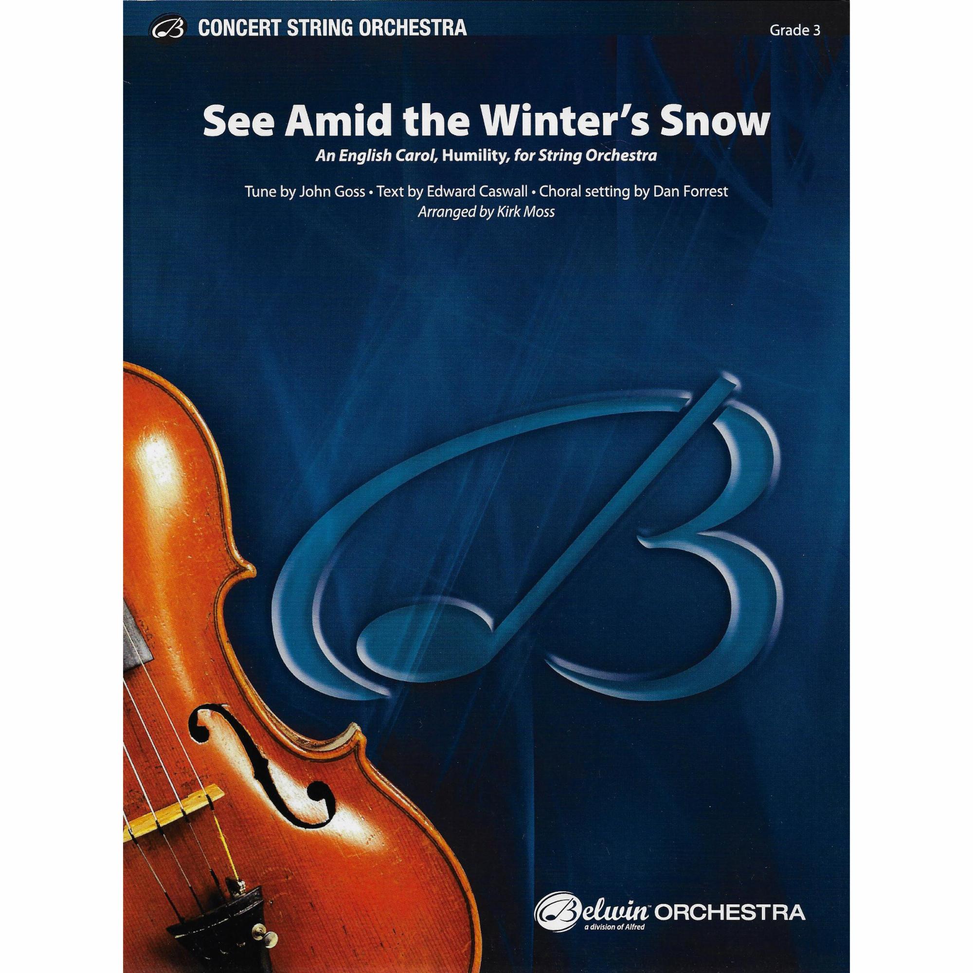 See Amid the Winter's Snow for String Orchestra