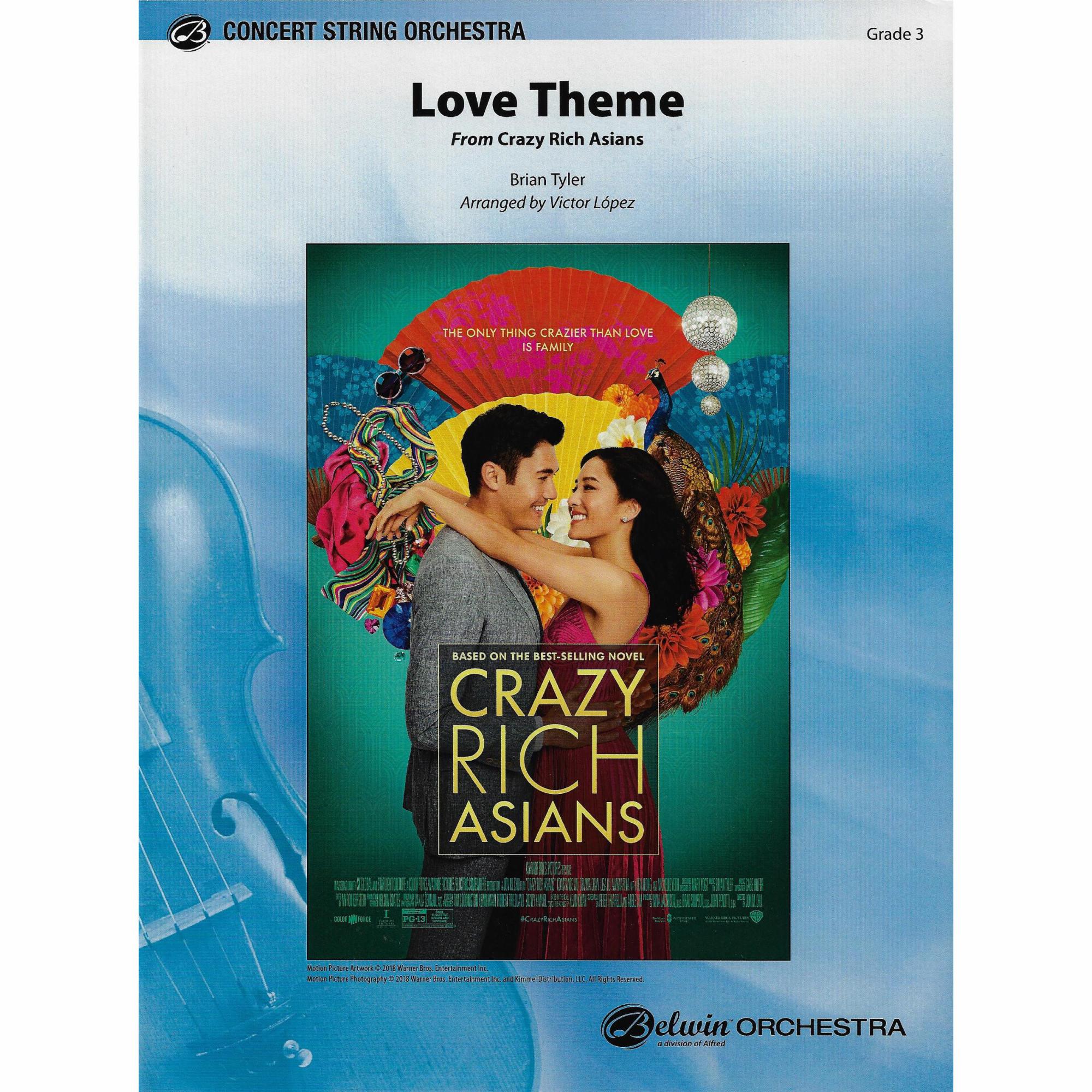 Love Theme from Crazy Rich Asians for String Orchestra