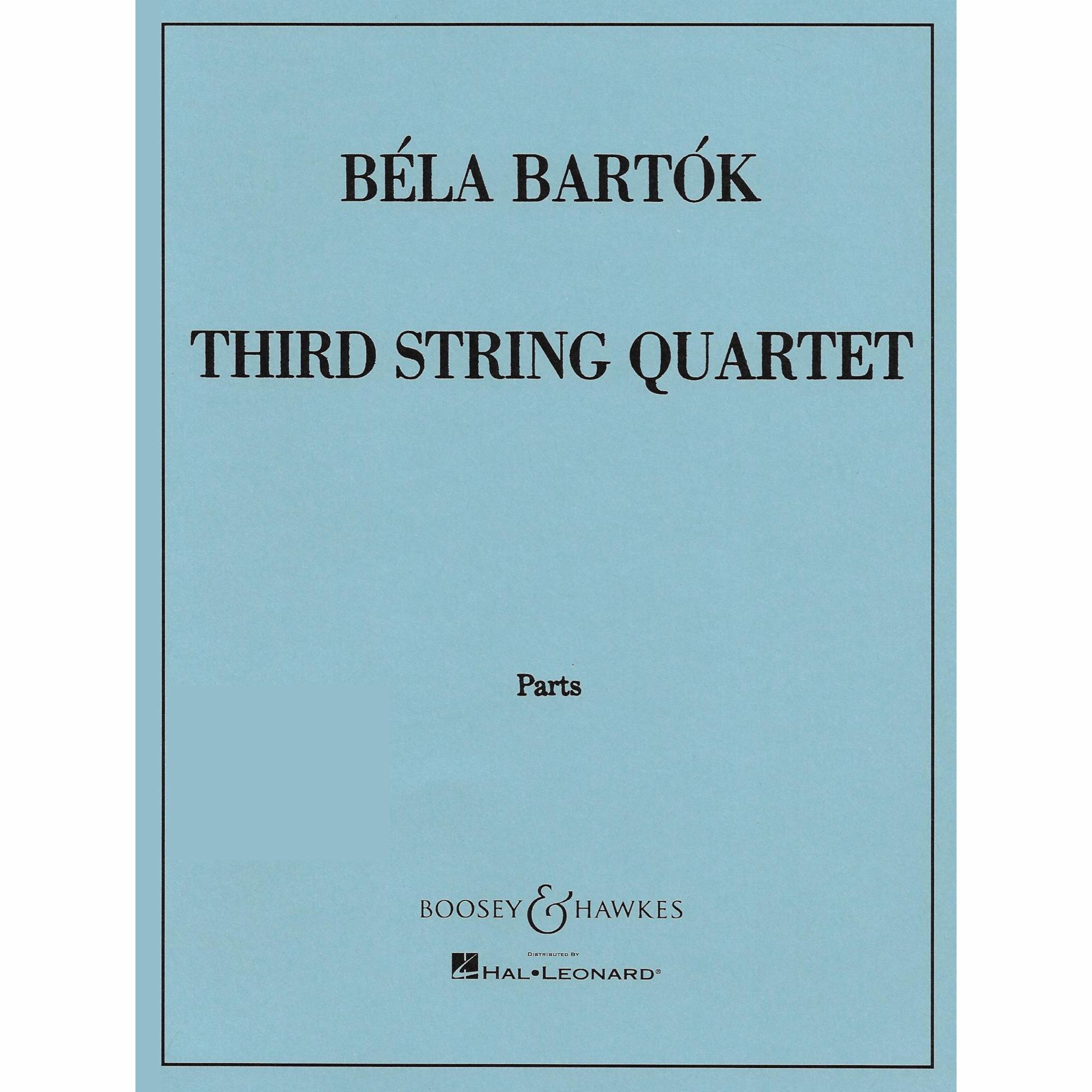 Bartok -- Third String Quartet