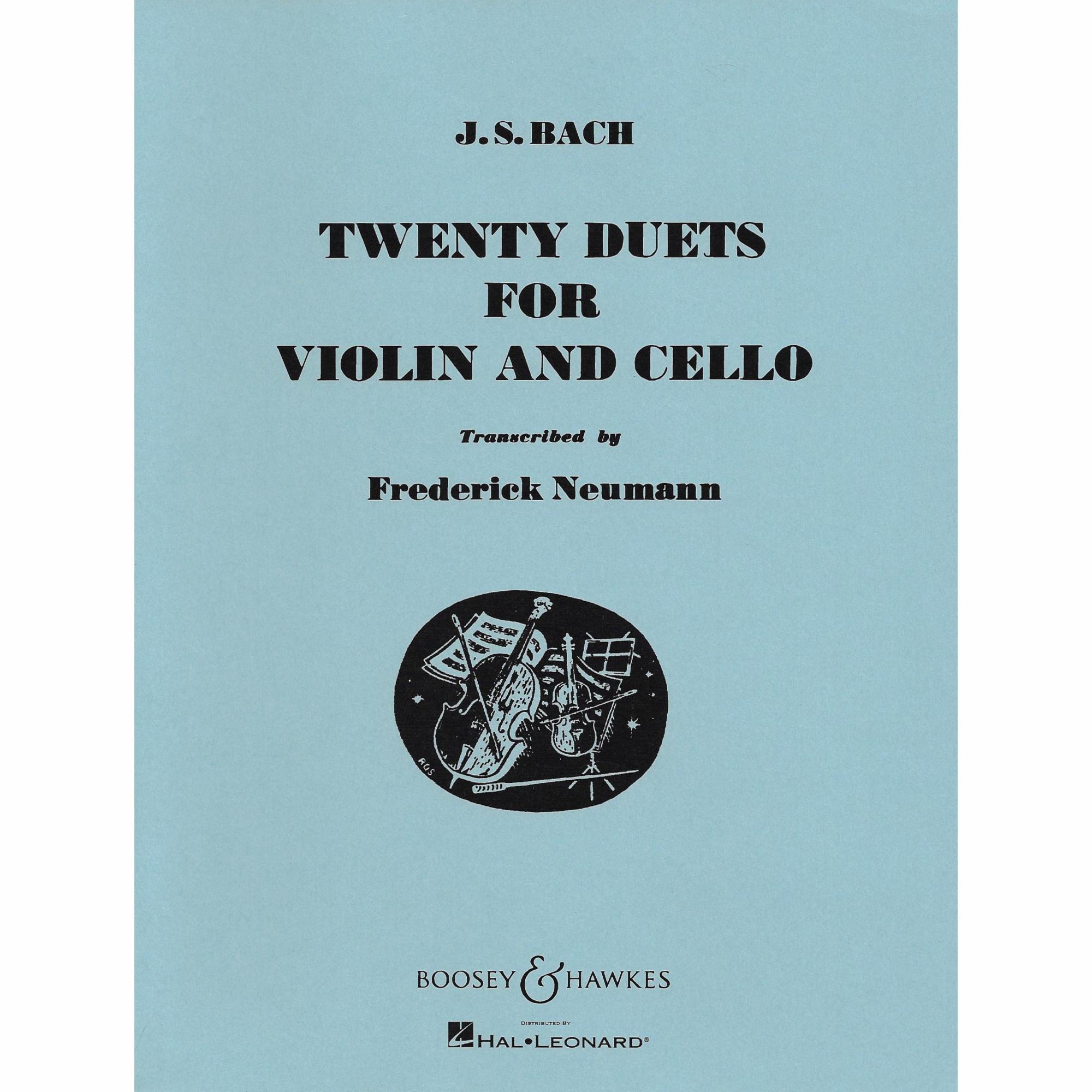 Bach -- Twenty Duets for Violin and Cello