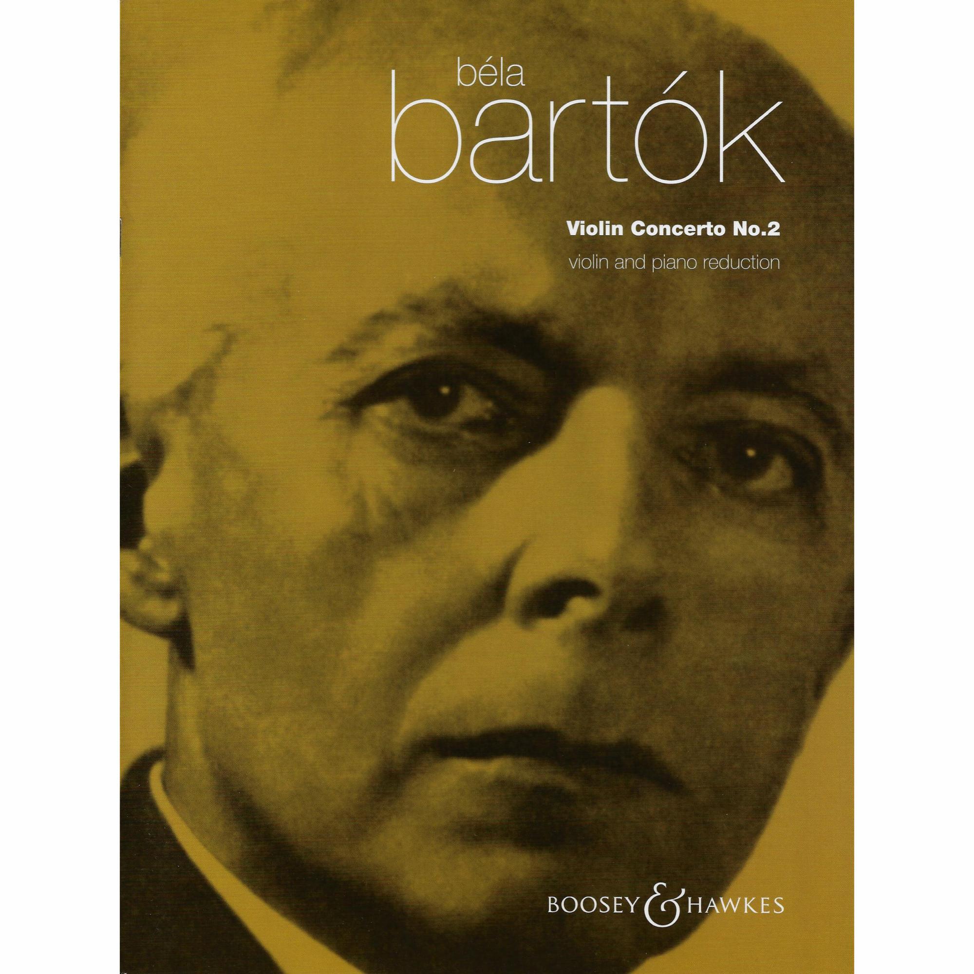 Bartok -- Violin Concerto No. 2 for Violin and Piano