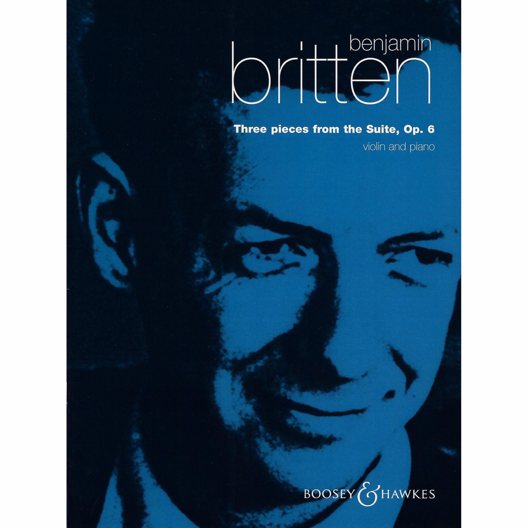 Britten -- Three Pieces from the Suite, Op. 6 for Violin and Piano