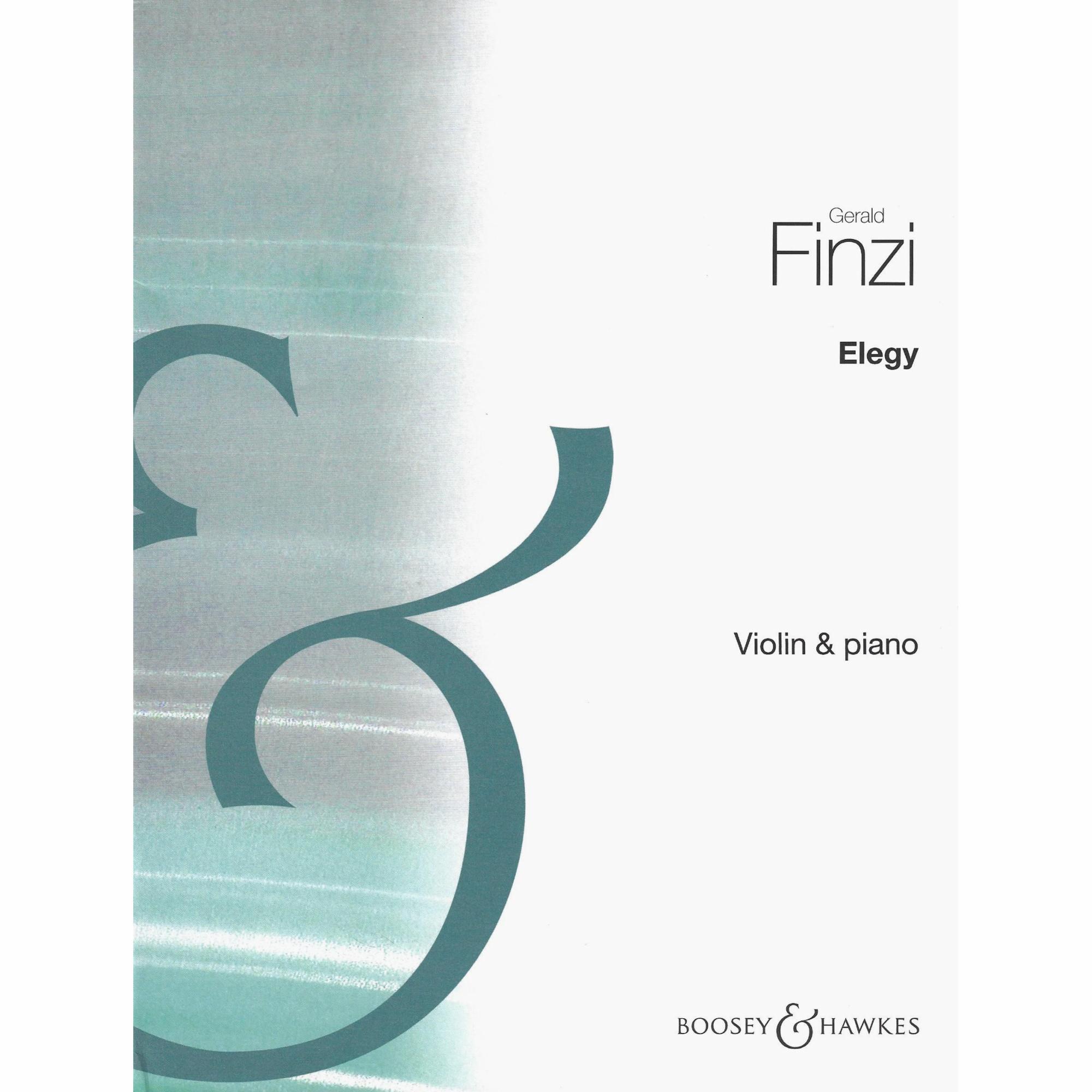 Finzi -- Elegy for Violin and Piano