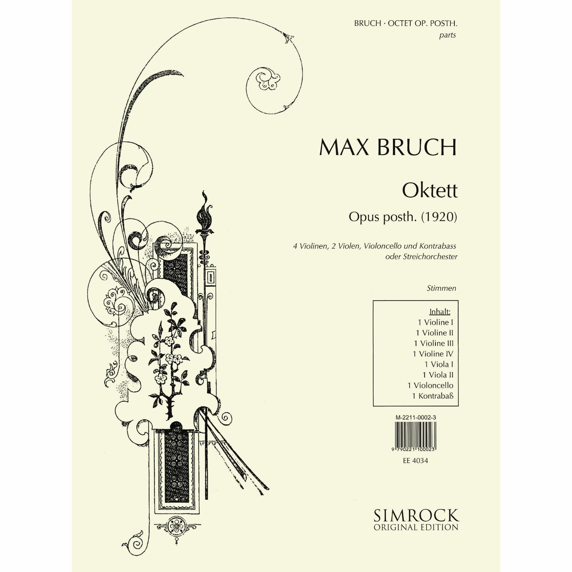 Bruch -- String Octet, Op. post. (1920)