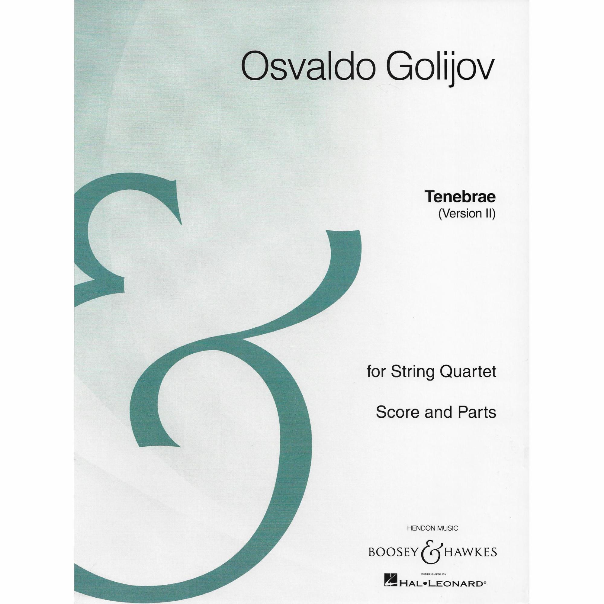Golijov -- Tenebrae for String Quartet