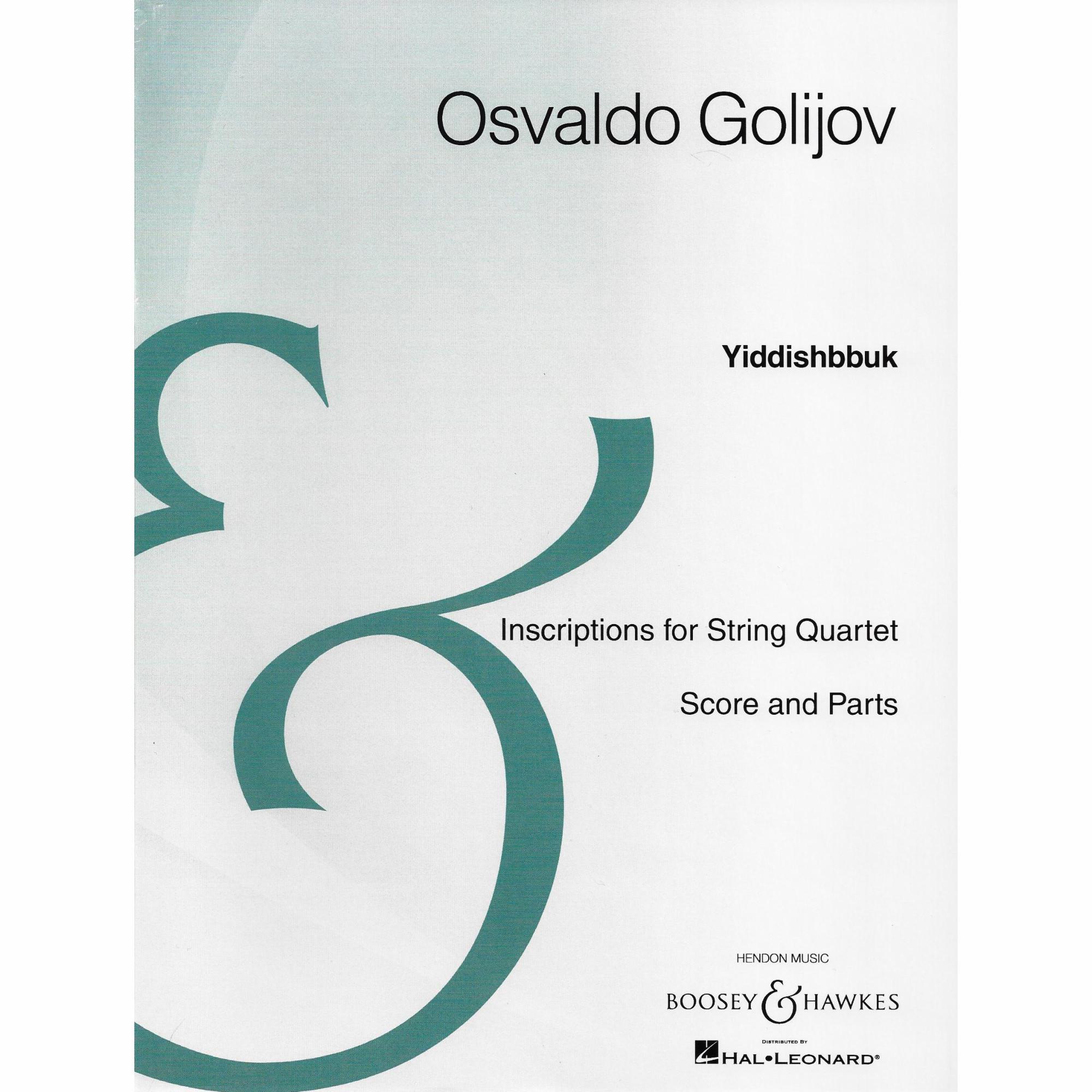 Golijov -- Yiddishbbuk for String Quartet