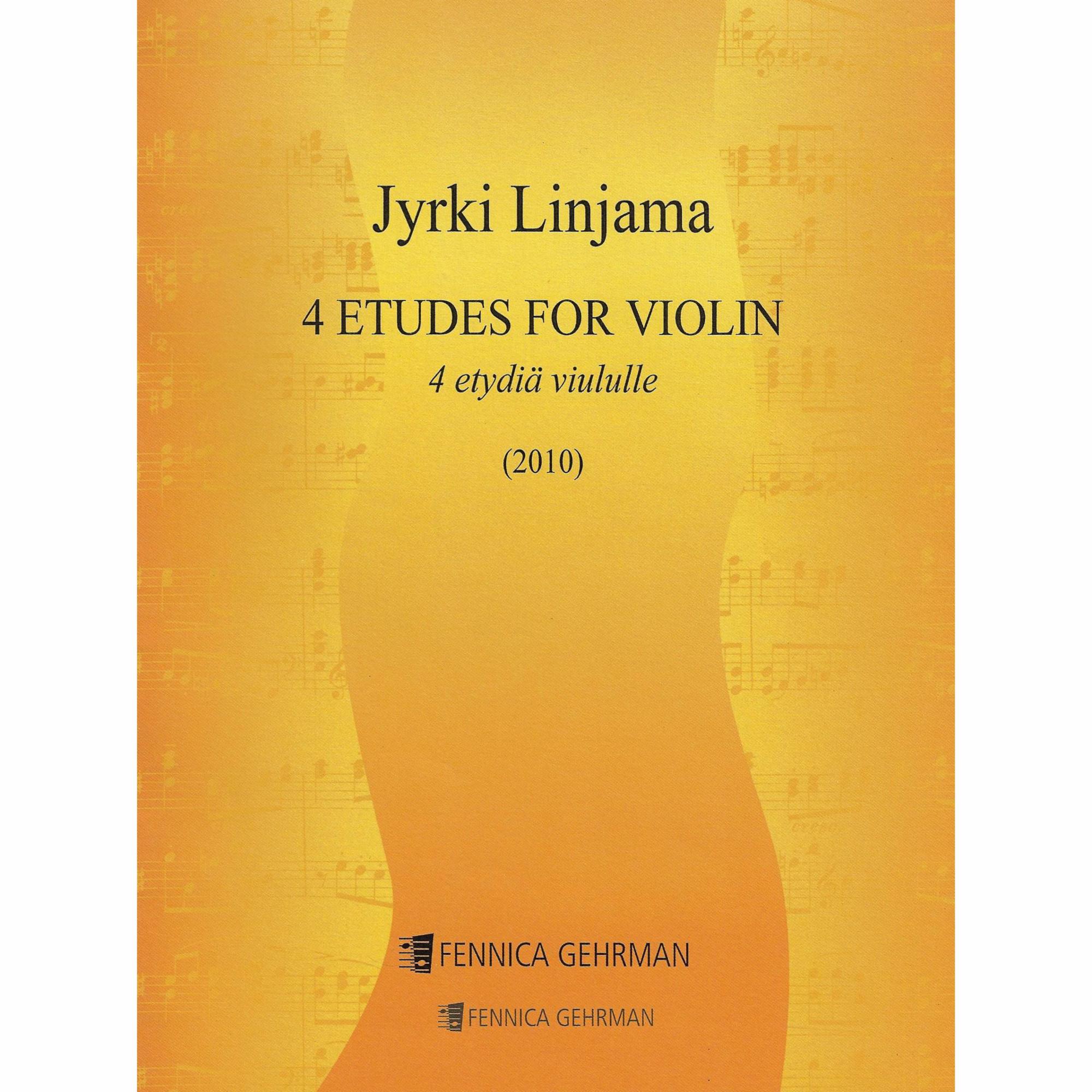 Linjama -- 4 Etudes for Violin