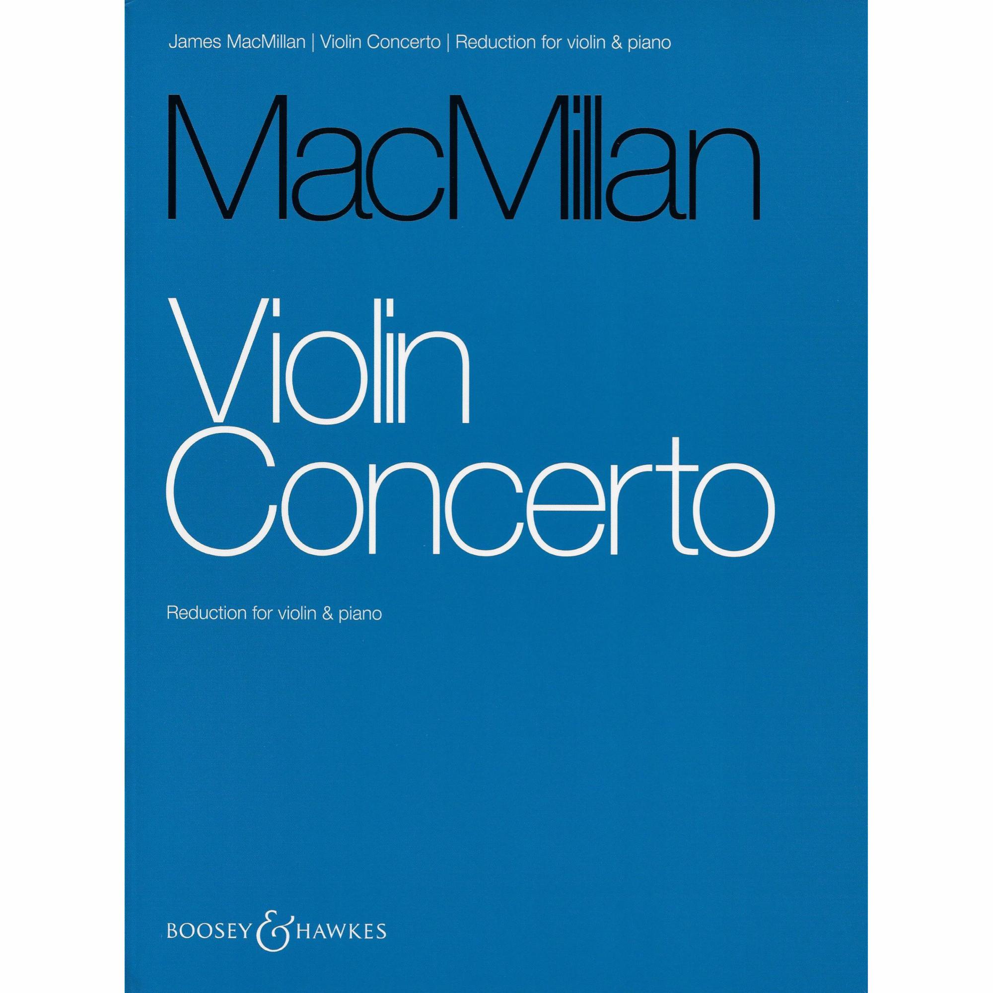 MacMillan -- Violin Concerto
