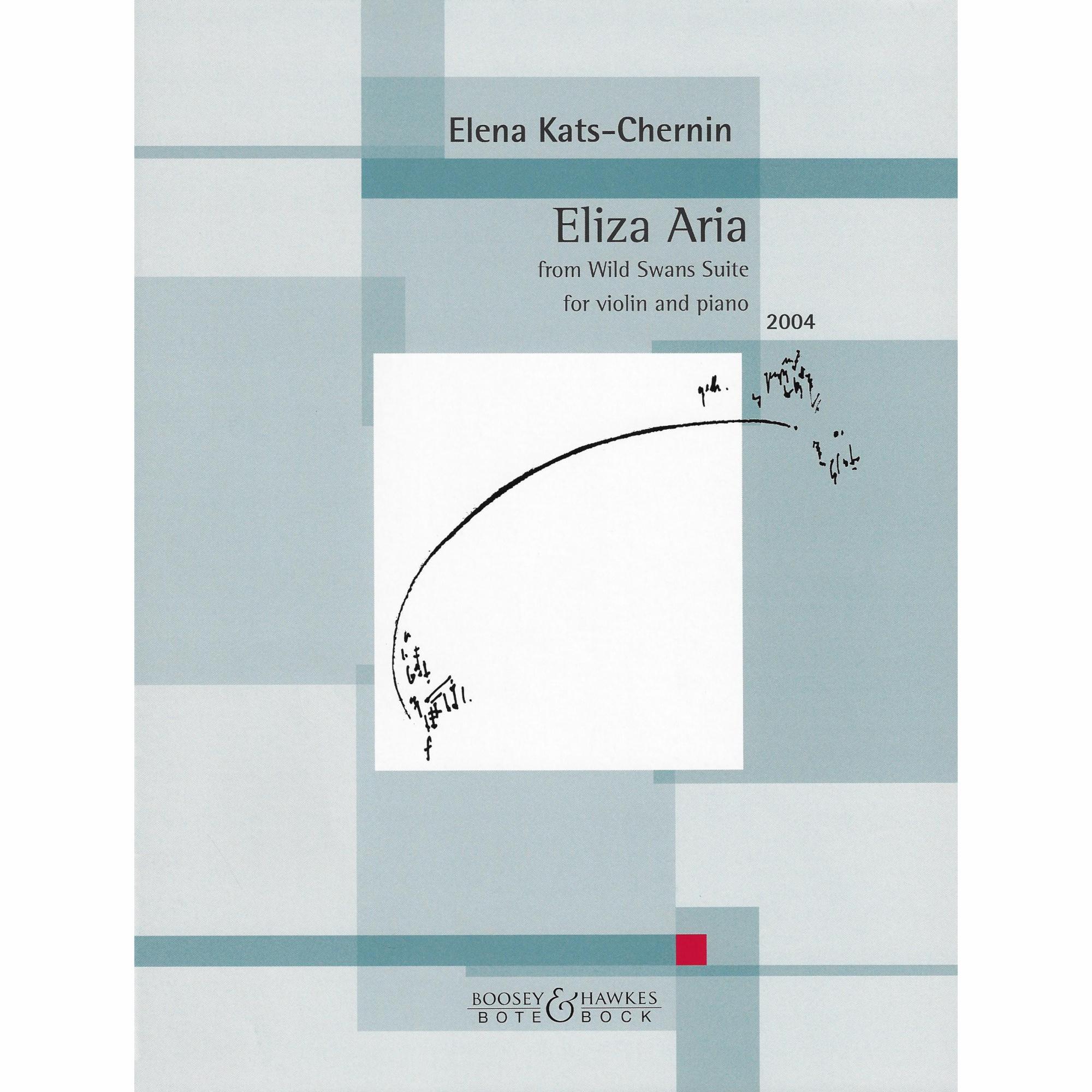 Kats-Chernin -- Eliza Aria, from Wild Swans Suite for Violin and Piano