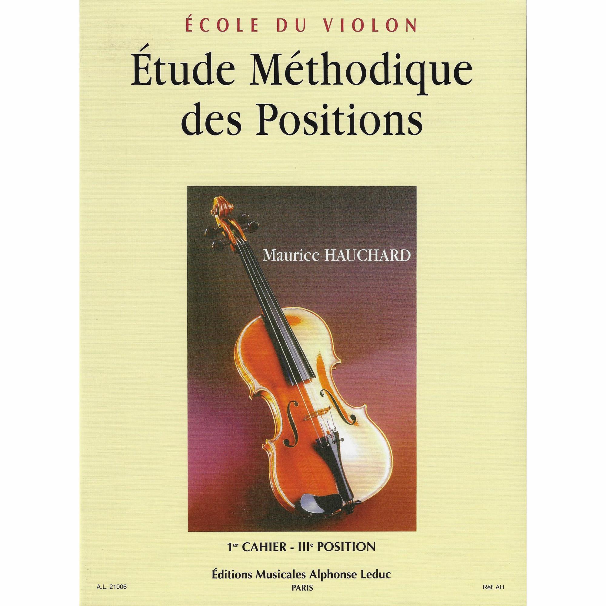 Hauchard -- Etude Methodique des Positions, Books 1-3 for Violin