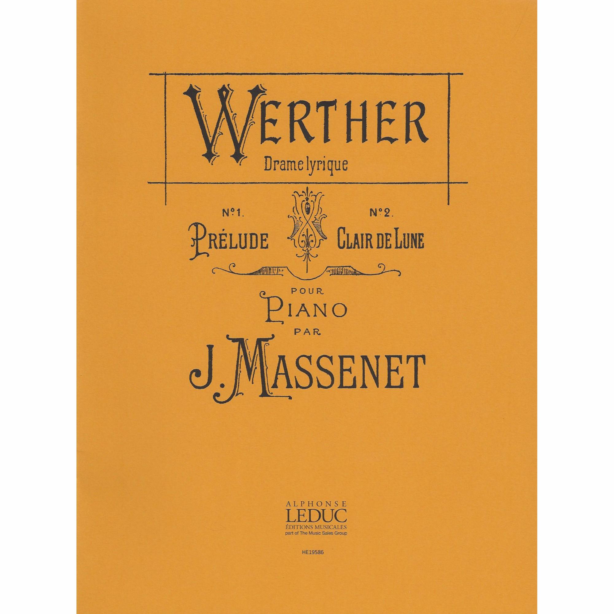 Massenet -- Claire de lune, from Werther for Violin and Piano
