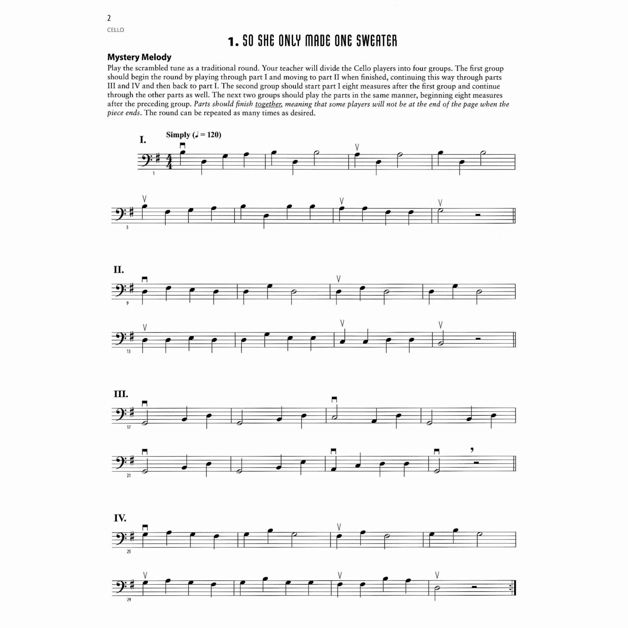 Sample: Cello/Bass (Pg. 2)