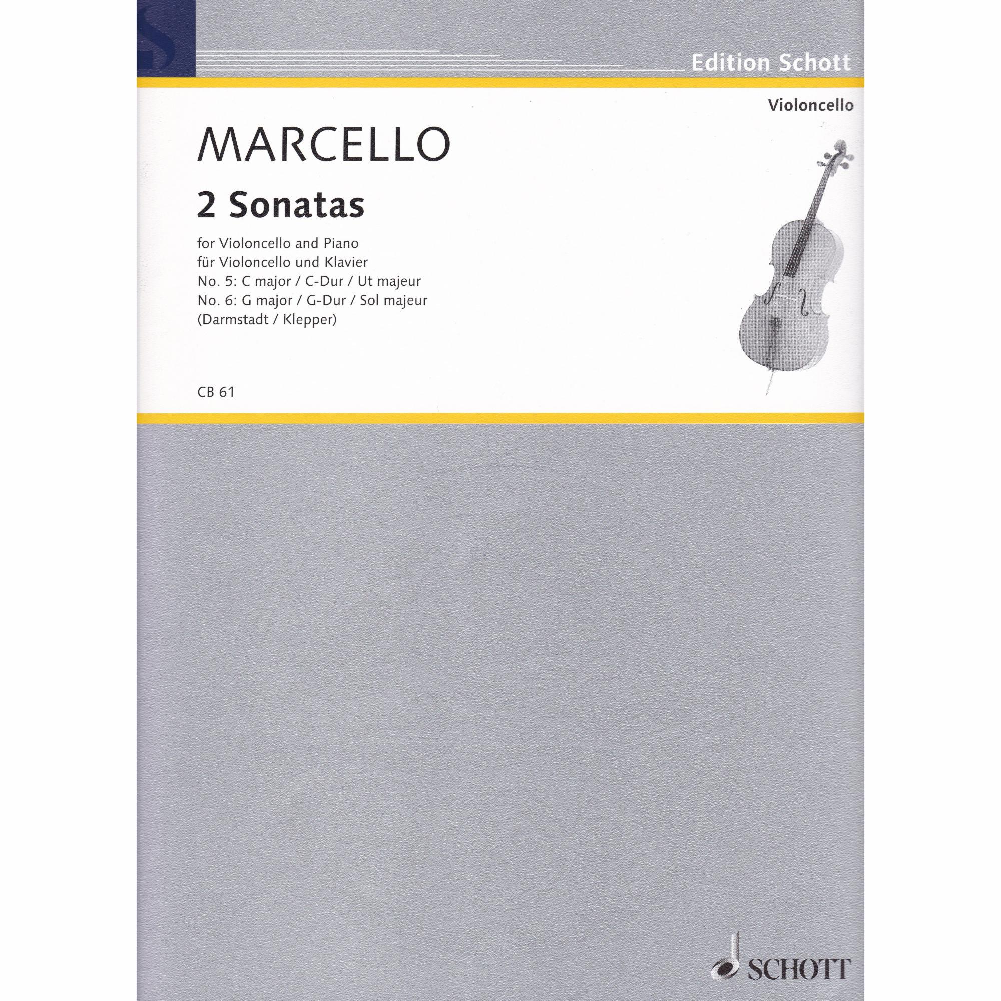 Two Sonatas for Cello and Piano