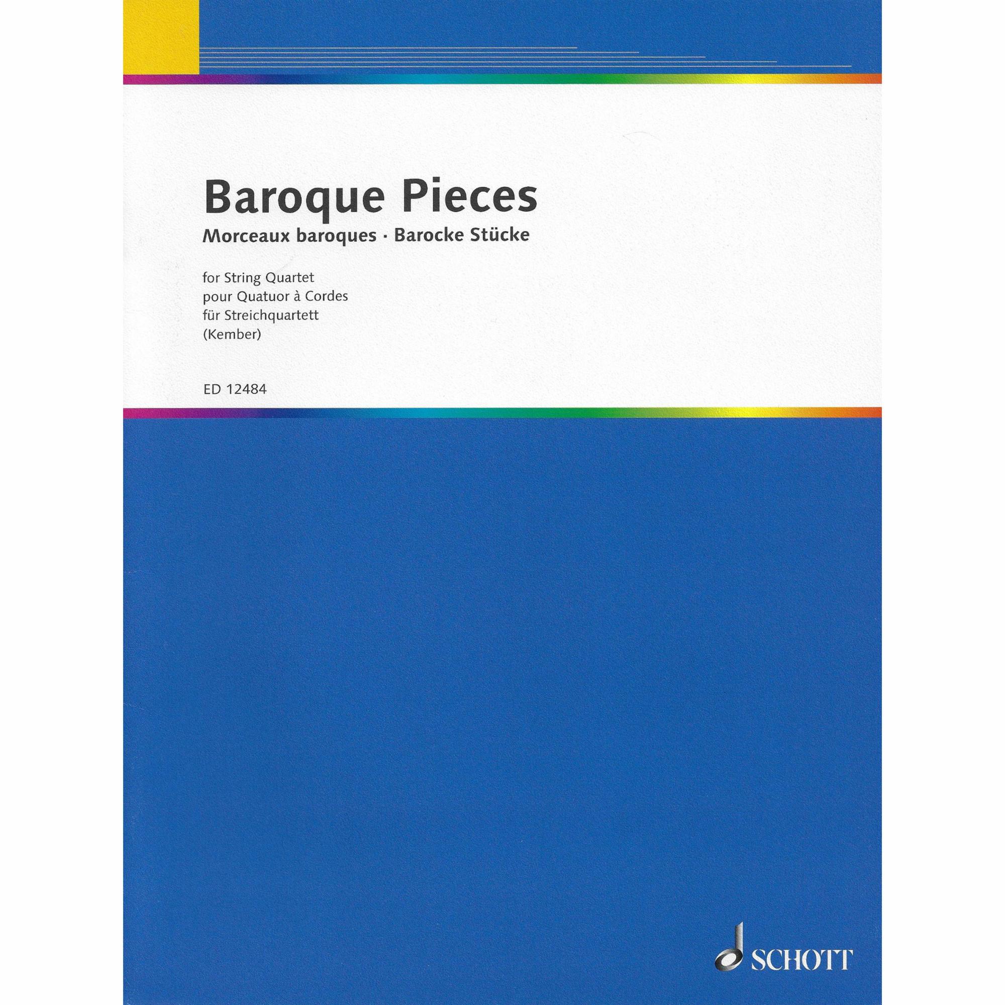 Baroque Pieces for String Quartet