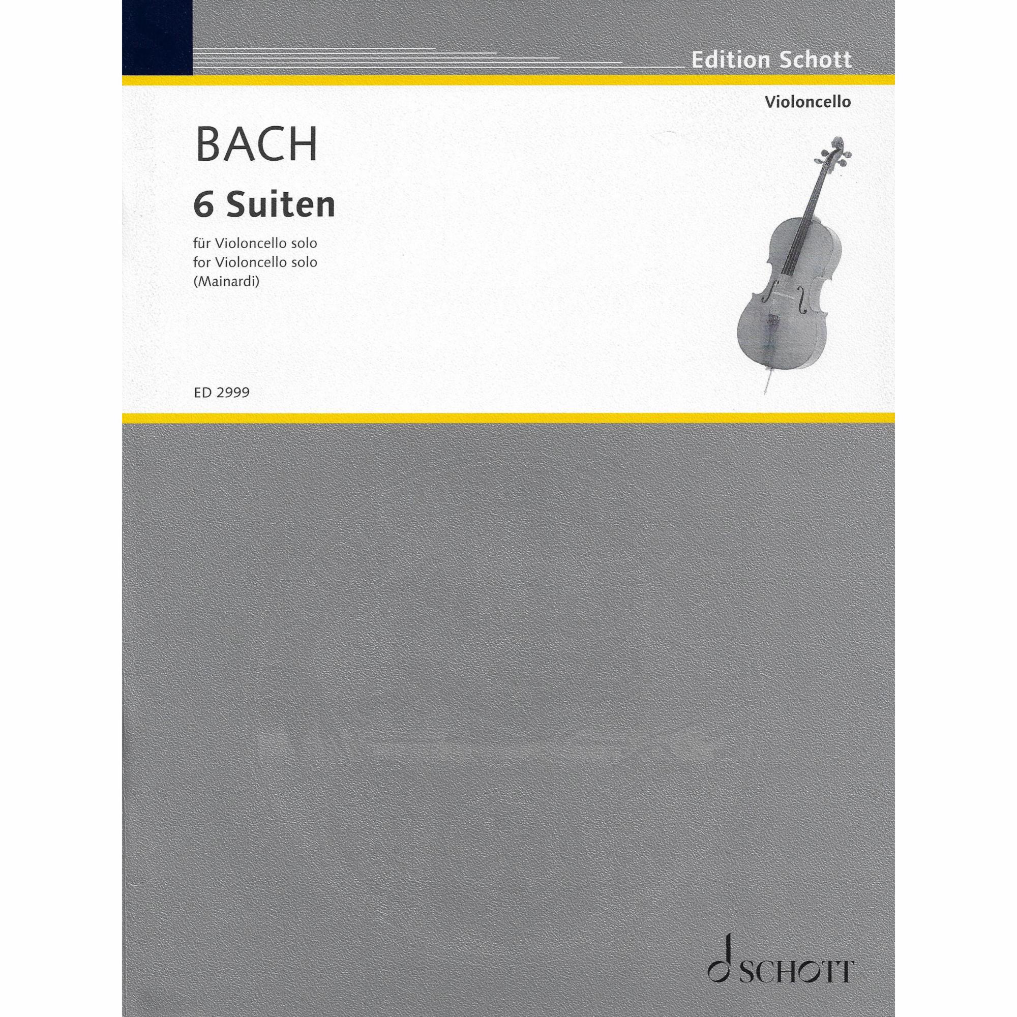 Bach -- 6 Suites for Solo Cello