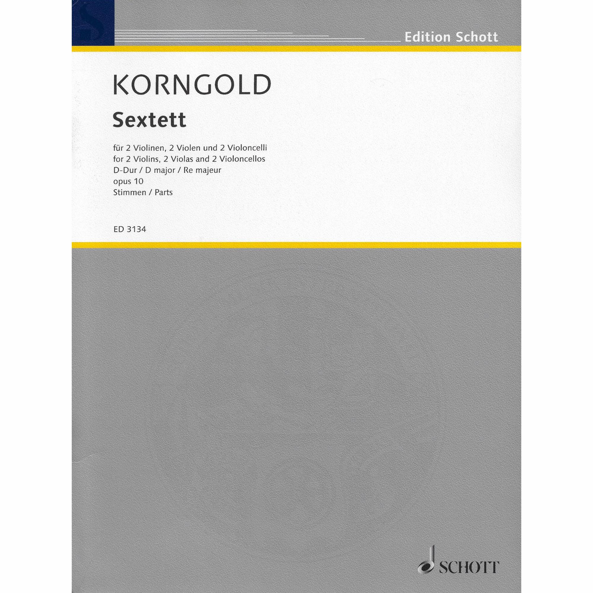 Korngold -- String Sextet in D Major, Op. 10