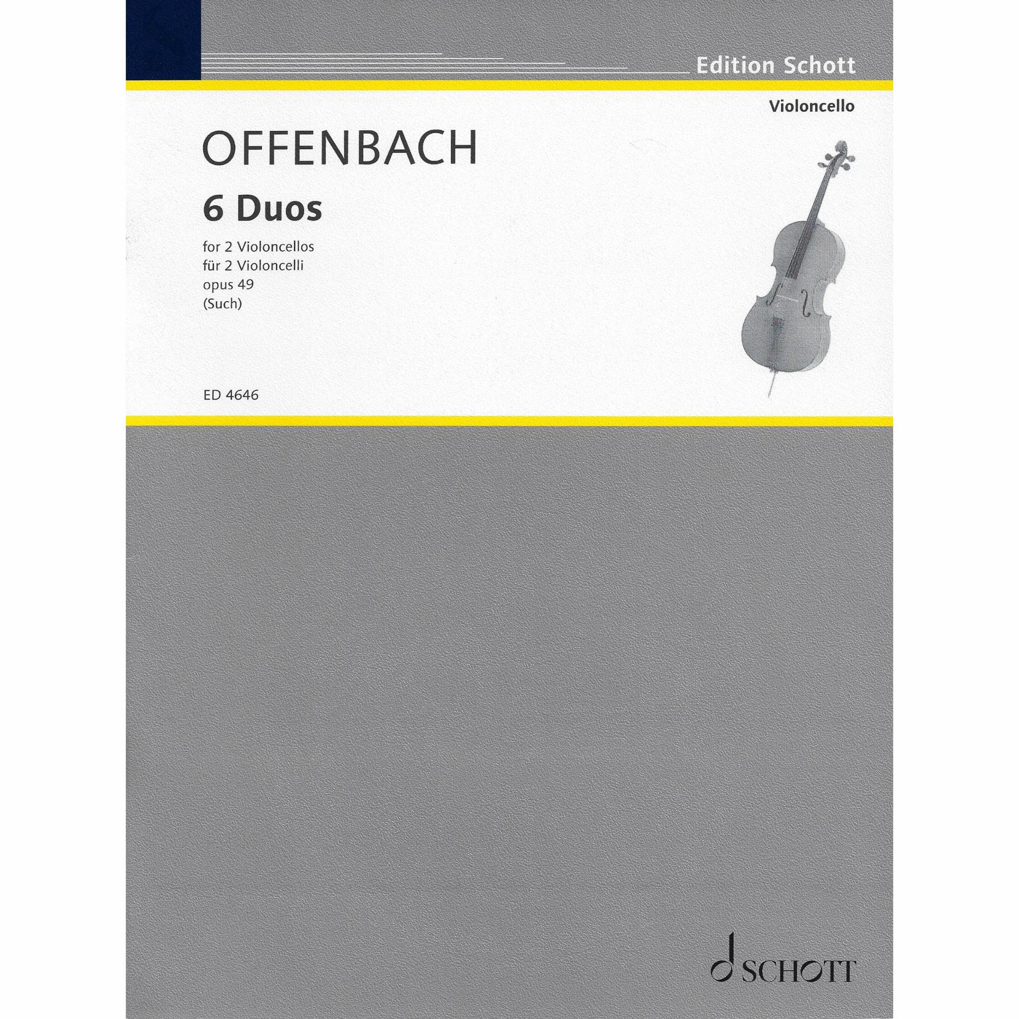 Offenbach -- 6 Duos, Op. 49 for Two Cellos