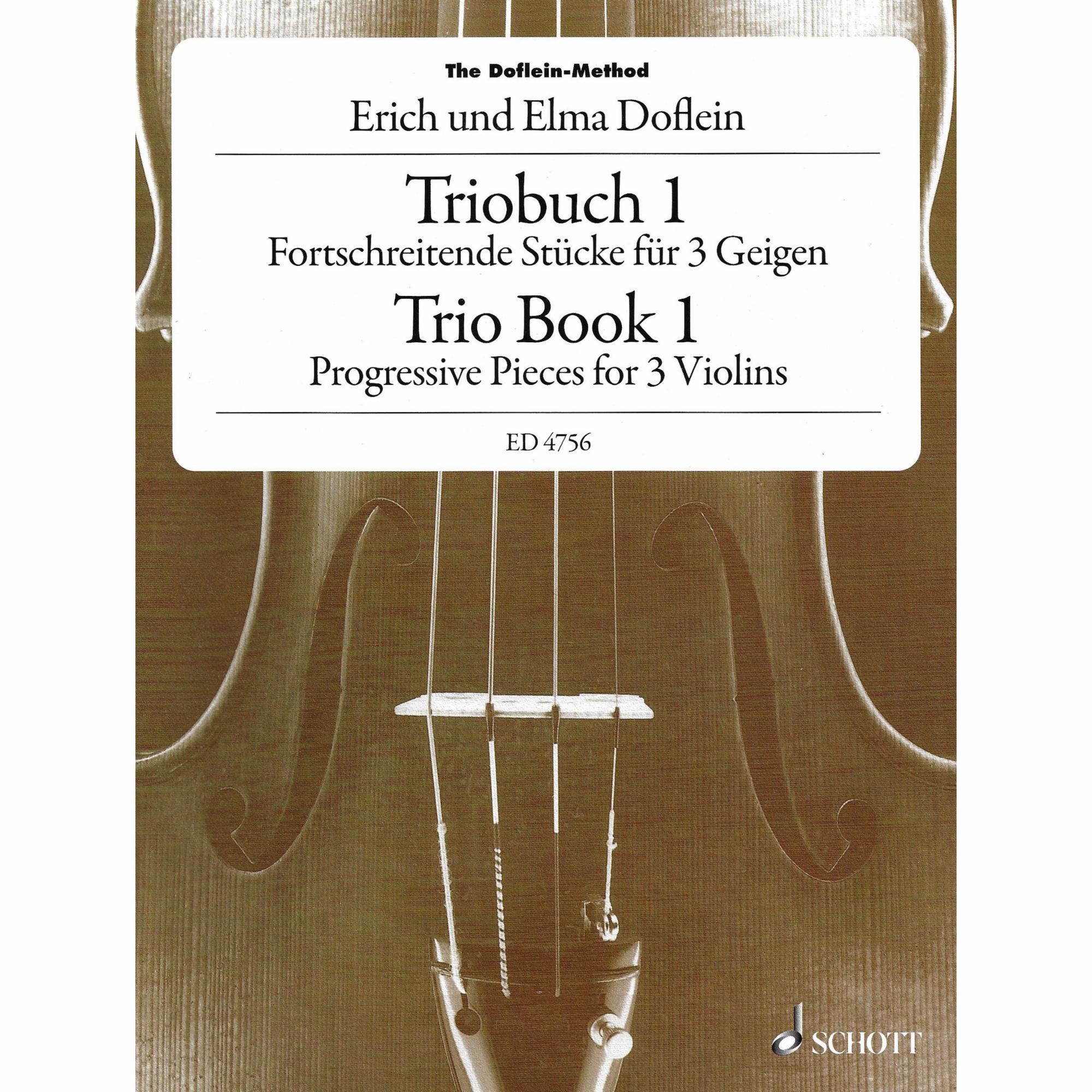 The Doflein Method: Progressive Pieces for Three Violins