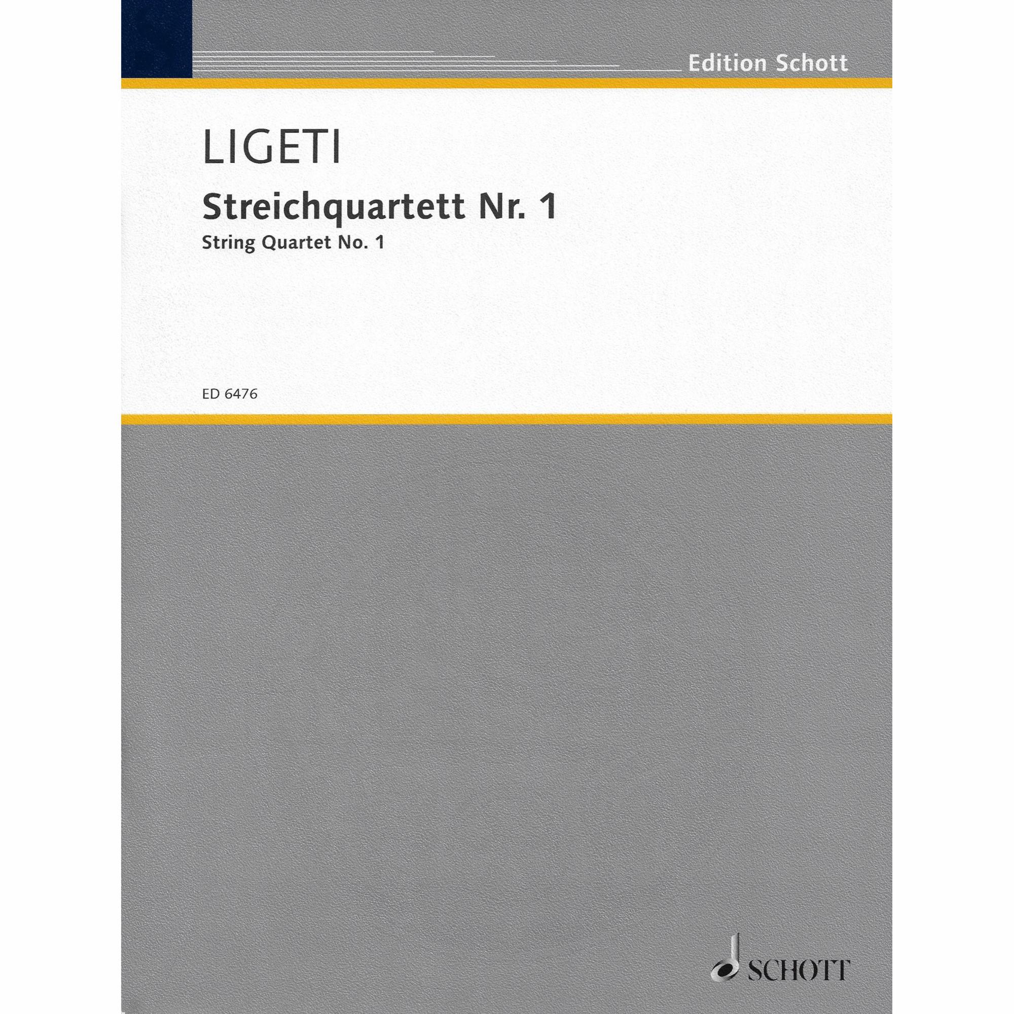 Ligeti -- String Quartet No. 1 (Metamorphoses Nocturnes)