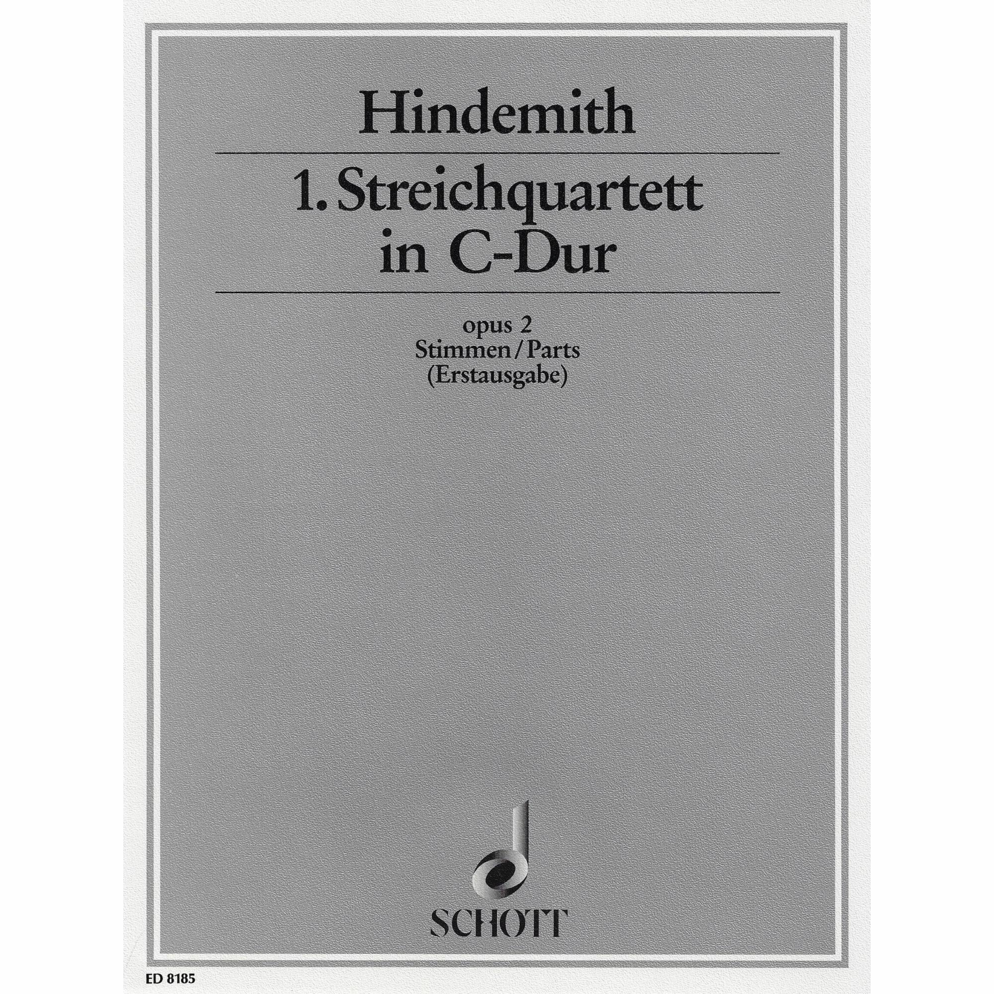 Hindemith -- String Quartet No. 1 in C Major, Op. 2