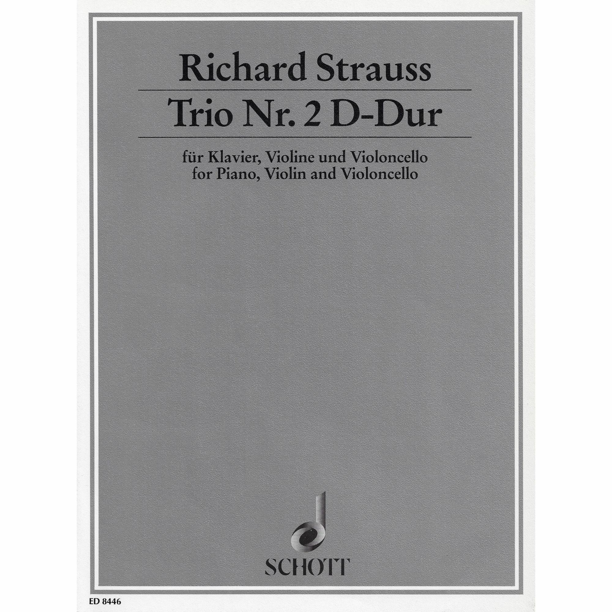Strauss -- Piano Trio No. 2 in D Major
