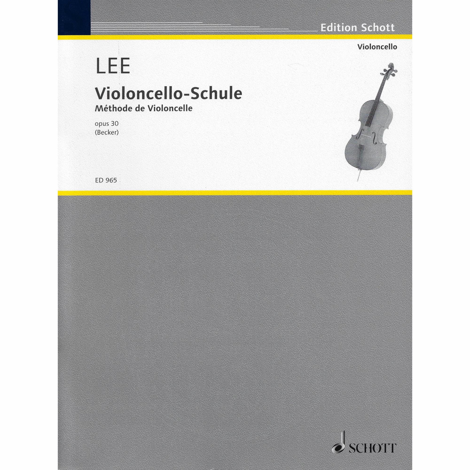Lee -- Violoncello Method, Op. 30