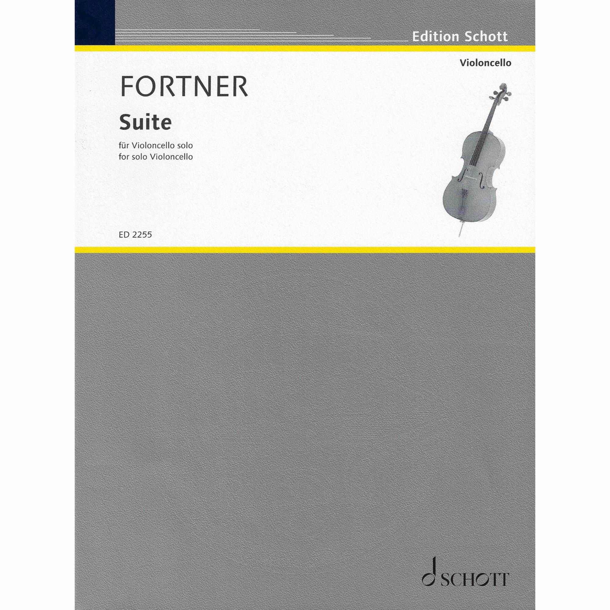 Fortner -- Suite for Solo Cello