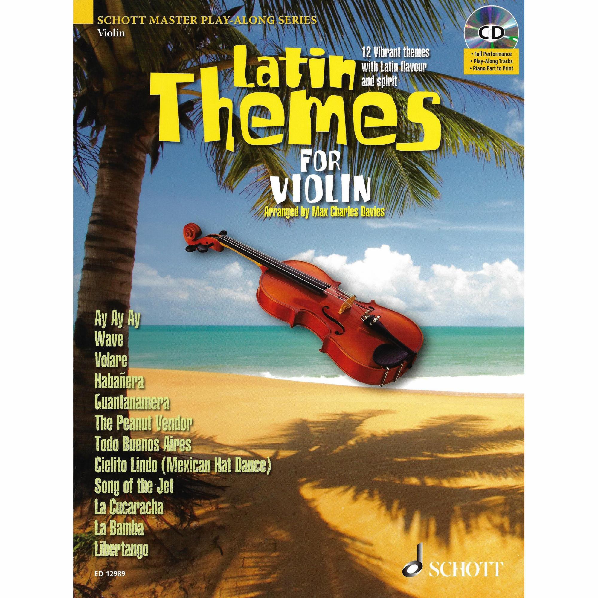 Latin Themes for Violin, Viola, or Cello