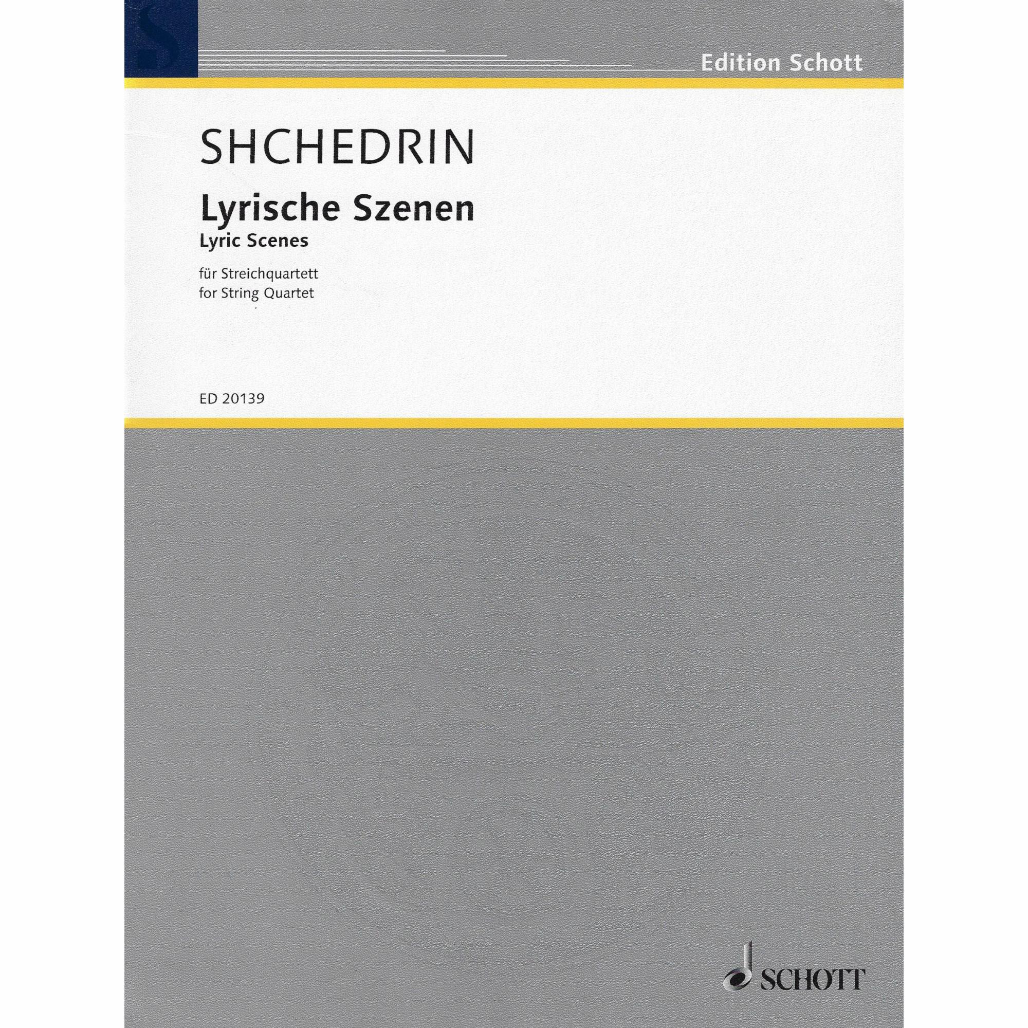 Shchedrin -- Lyric Scenes for String Quartet