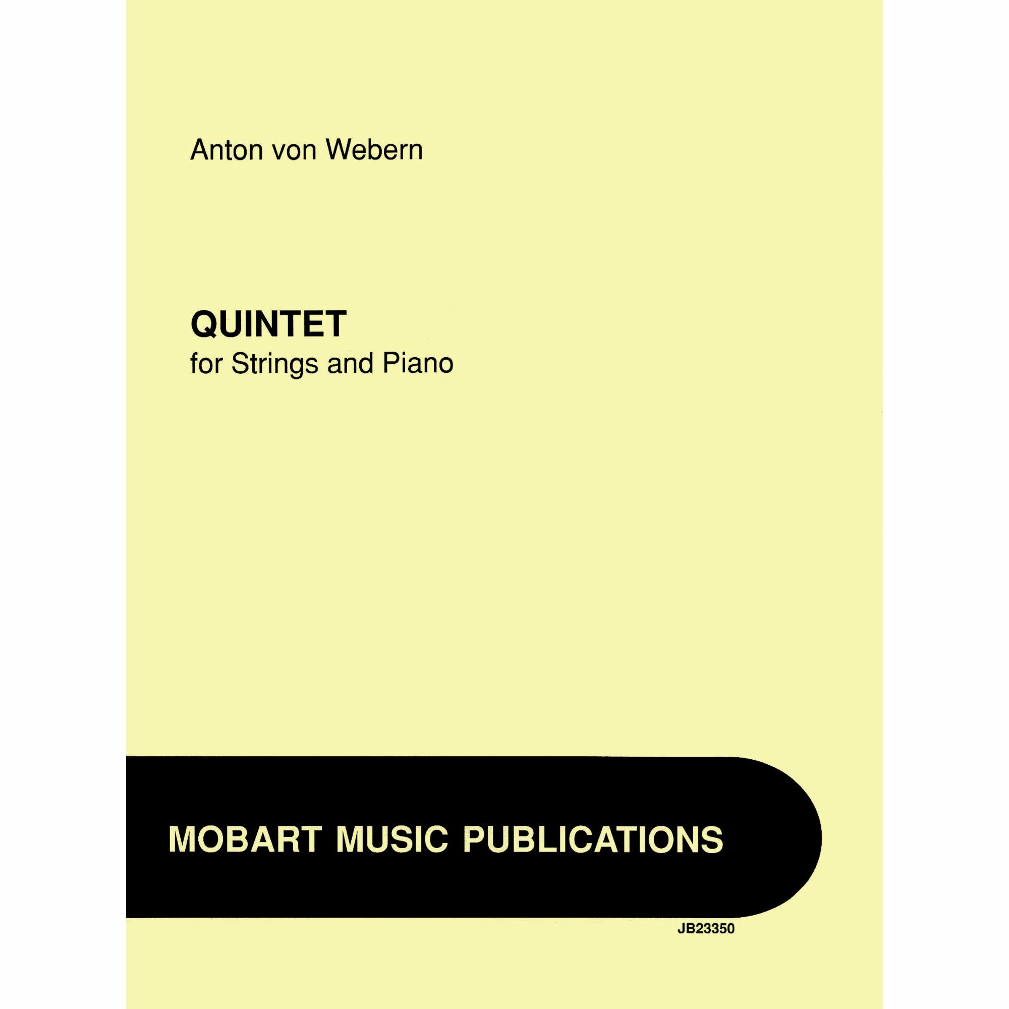 Webern -- Piano Quintet