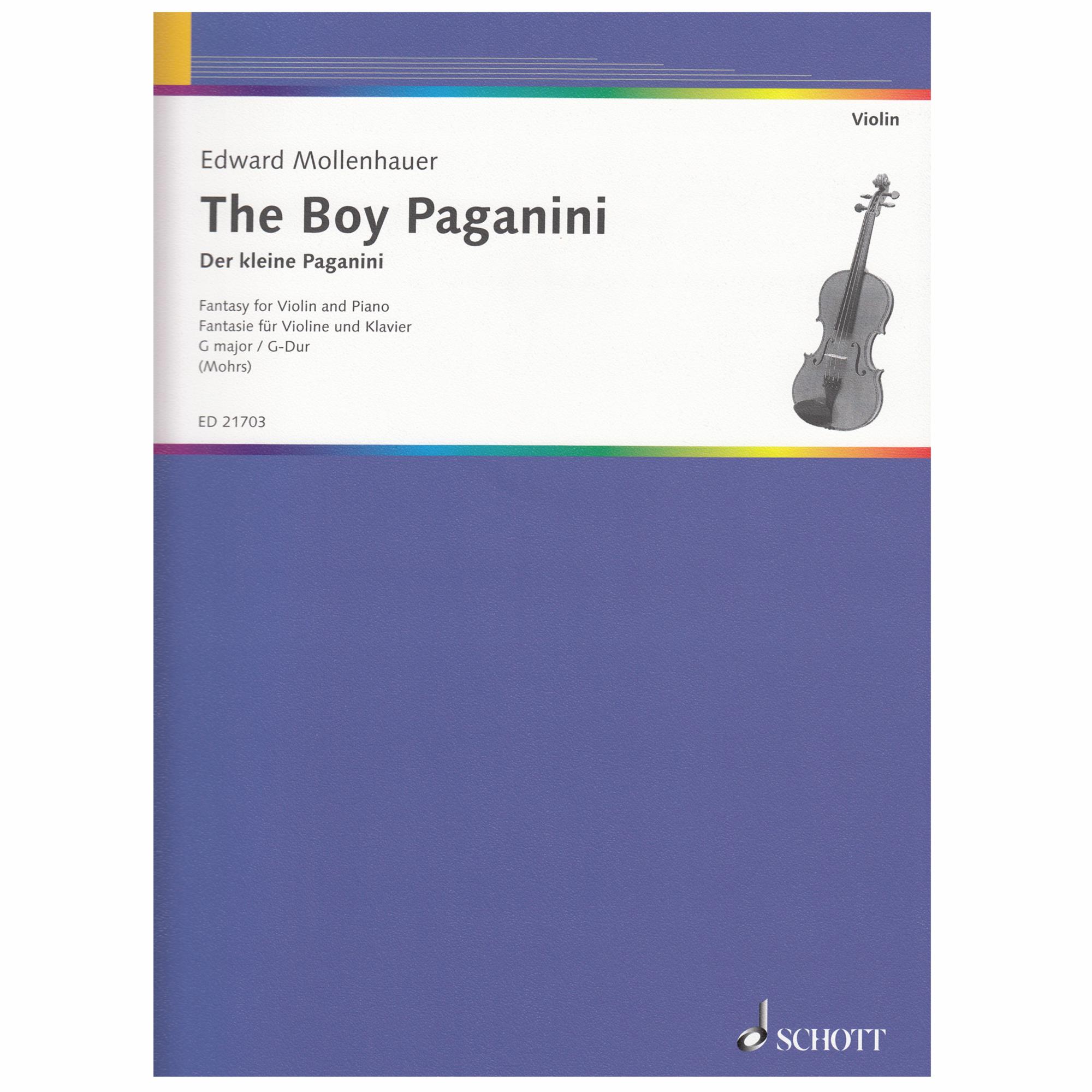 The Boy Paganini Fantasy for Violin and Piano