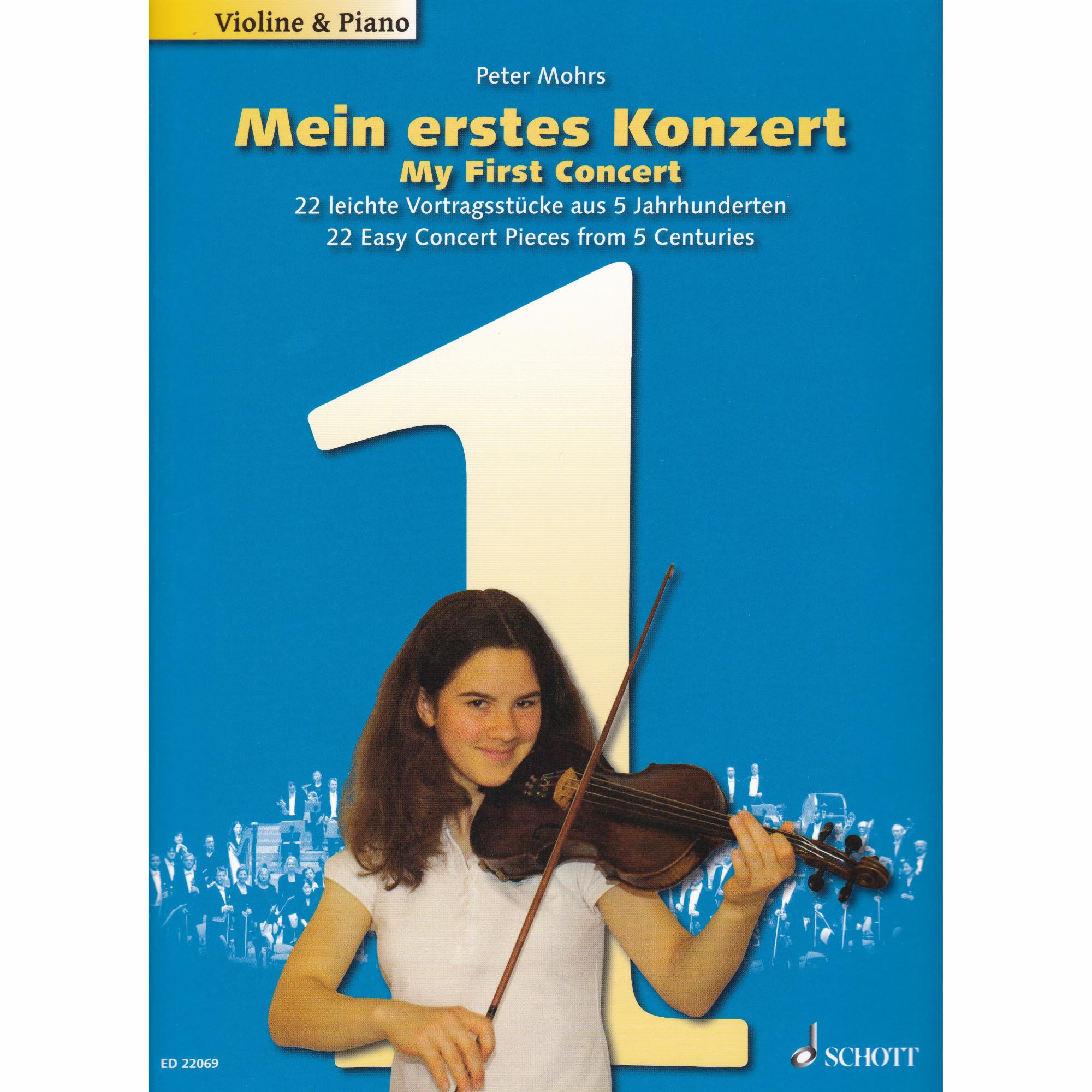 My First Concert: 22 Easy Pieces for Violin or Cello