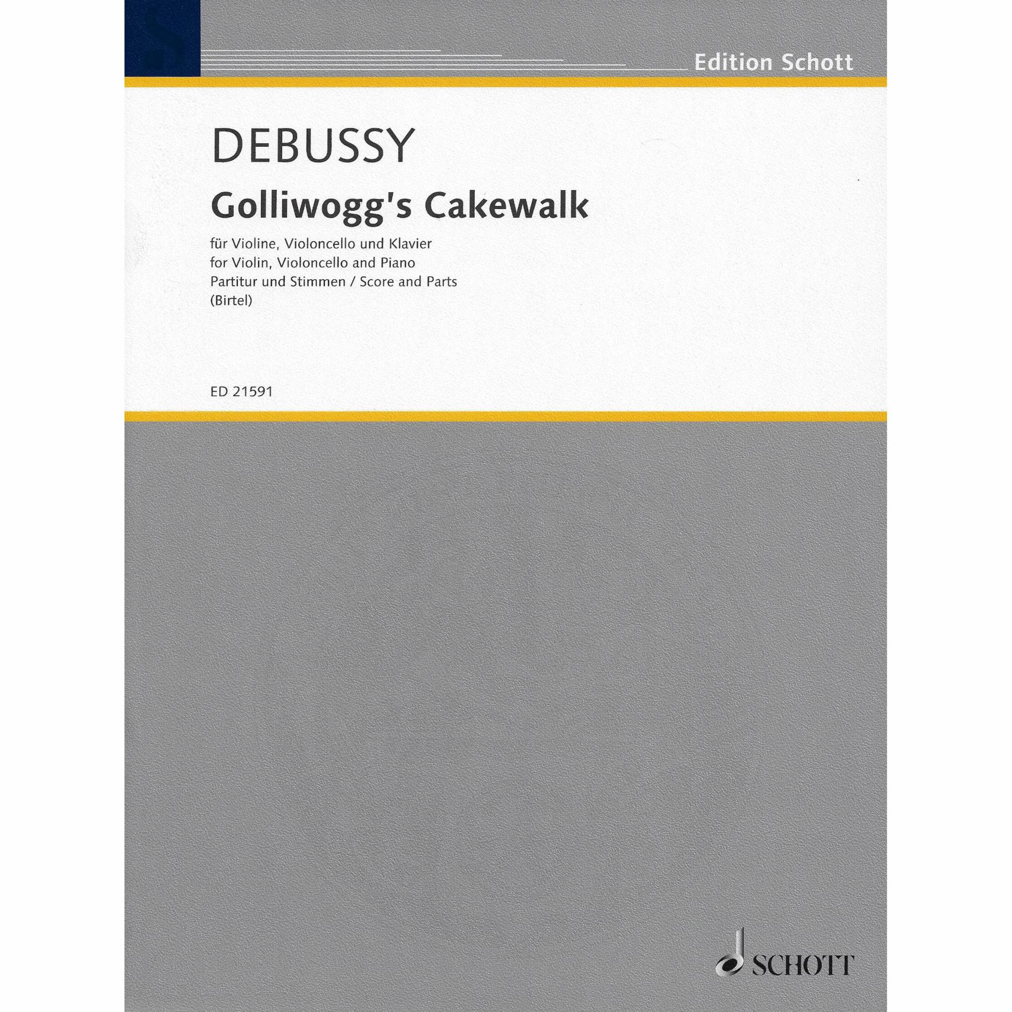 Debussy -- Golliwogg's Cakewalk for Piano Trio